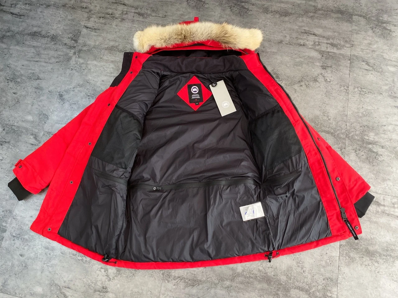 Canada Goose Zip Puffer Jacket - Style 157 - Canada Goose puffer jacket real photo 6