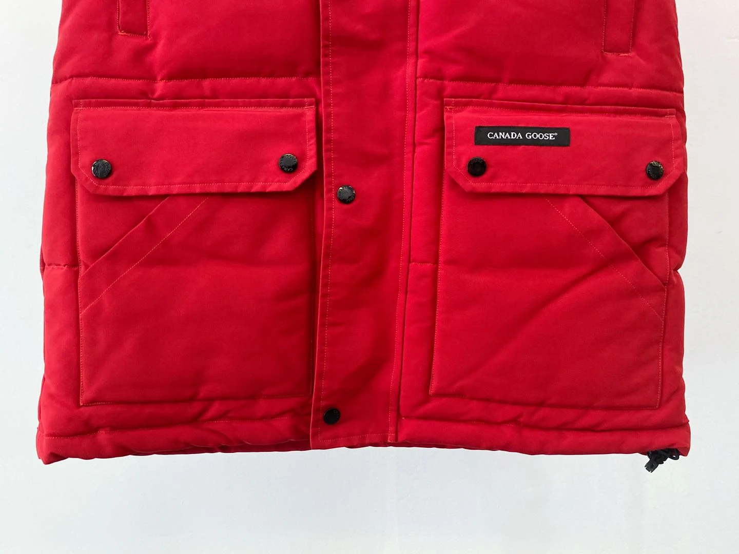 Canada Goose Zip Puffer Jacket - Style 157 - Canada Goose puffer jacket real photo 9