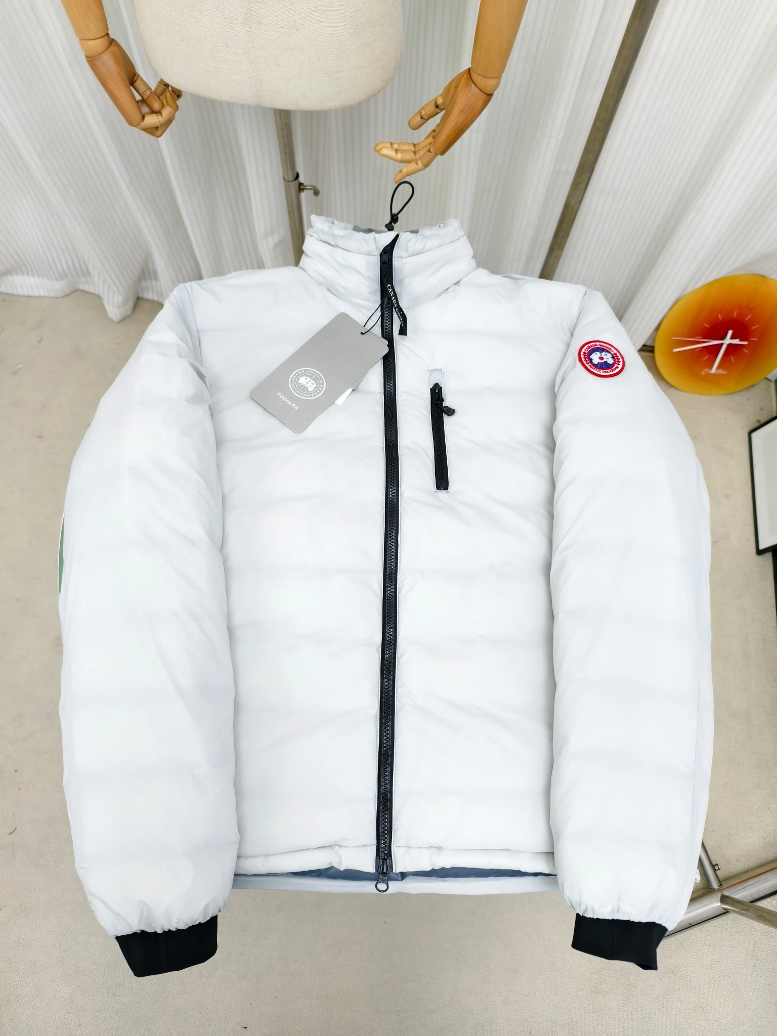 Canada Goose Zip Puffer Jacket - Style 163 - Canada Goose puffer jacket real photo 1