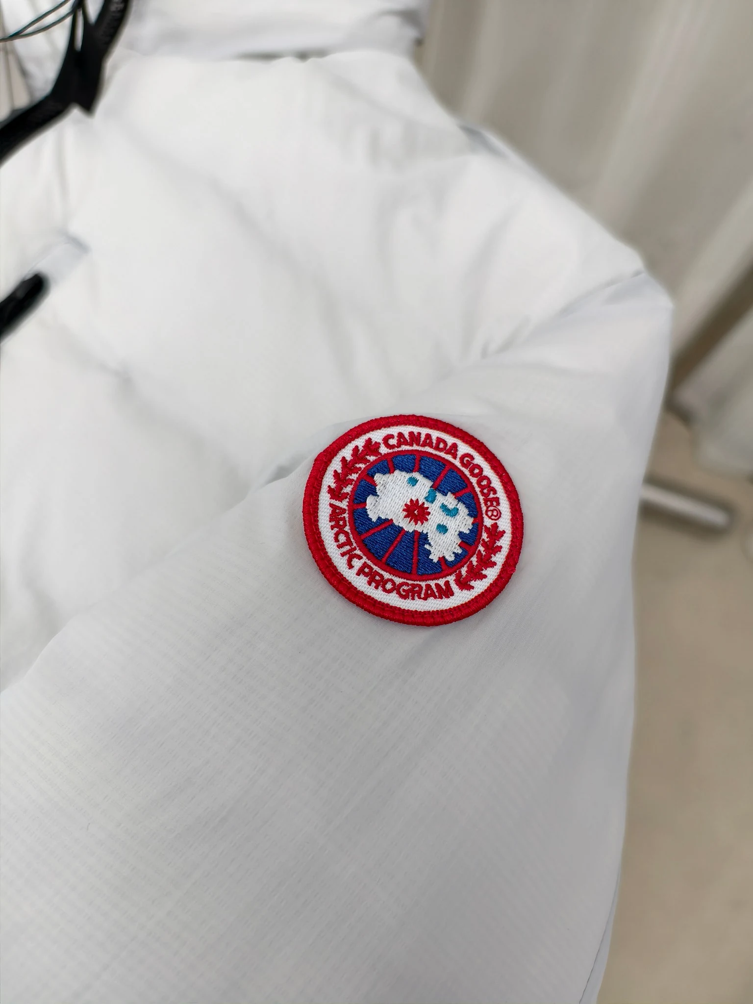 Canada Goose Zip Puffer Jacket - Style 163 - Canada Goose puffer jacket real photo 5