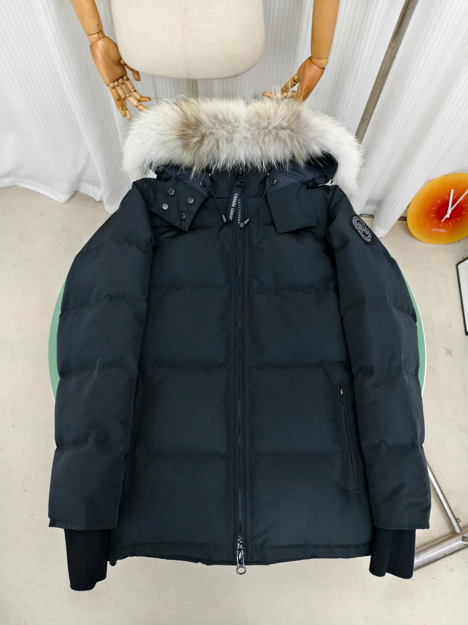 Canada Goose Zip Puffer Jacket - Style 164 - Canada Goose puffer jacket real photo 1