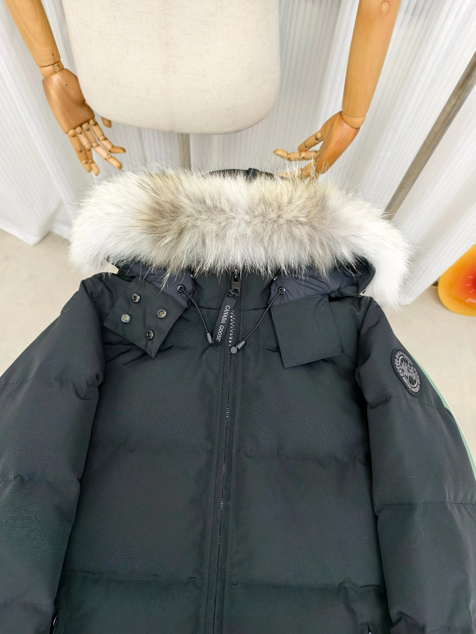 Canada Goose Zip Puffer Jacket - Style 164 - Canada Goose puffer jacket real photo 3