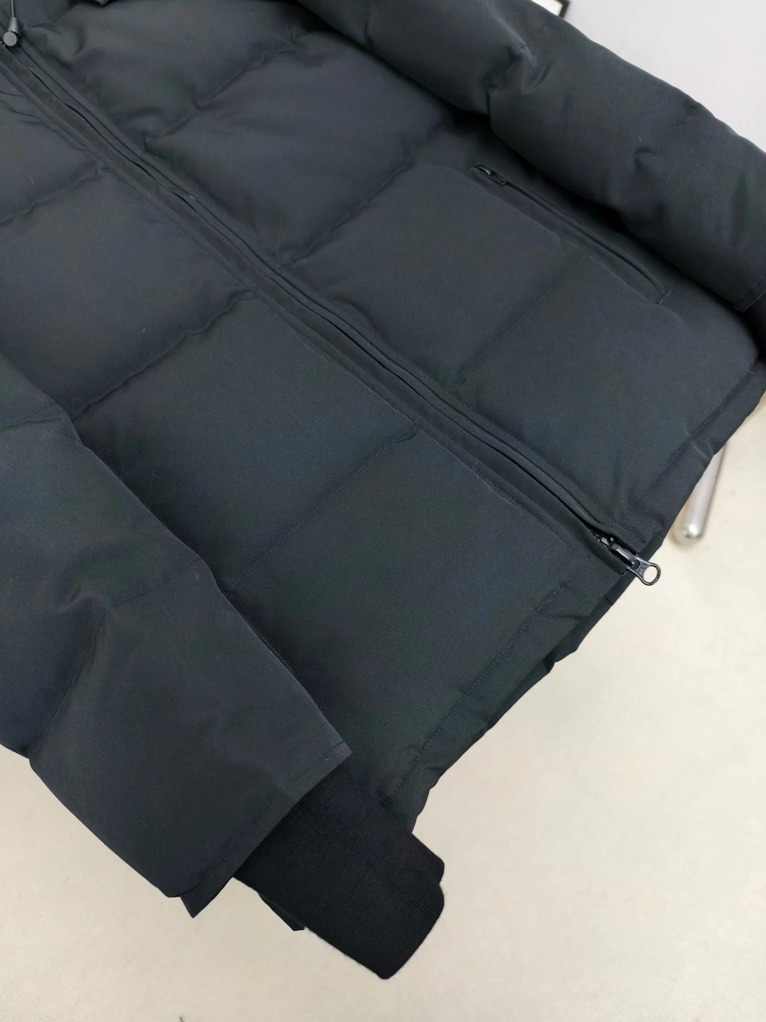 Canada Goose Zip Puffer Jacket - Style 164 - Canada Goose puffer jacket real photo 4