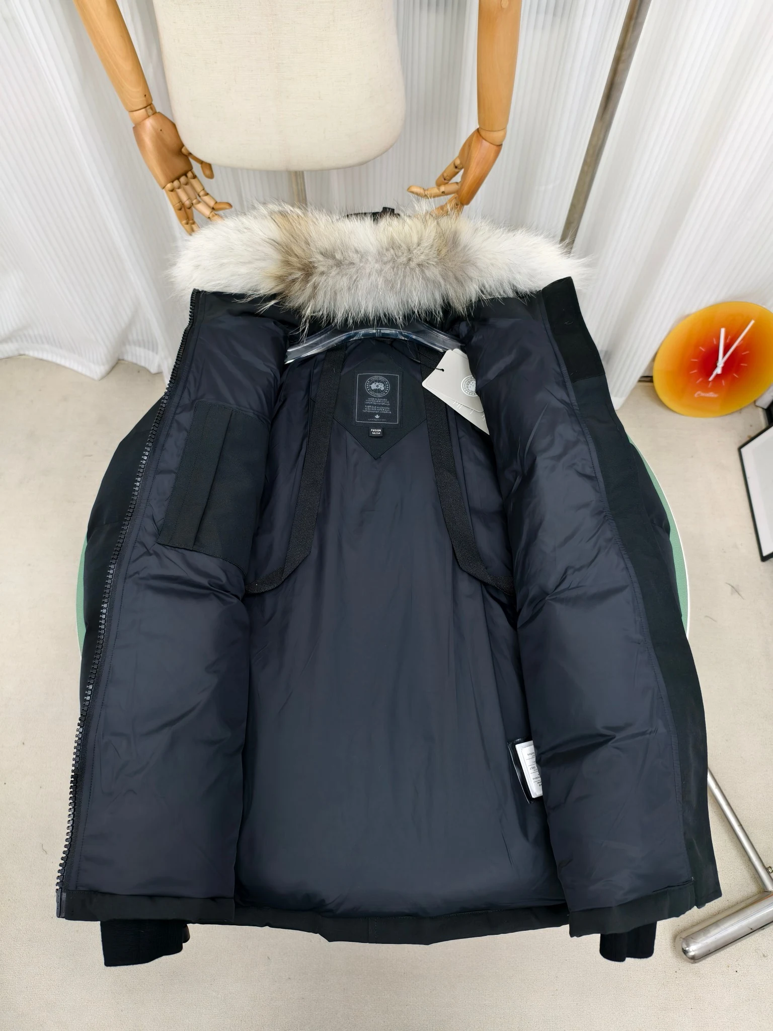 Canada Goose Zip Puffer Jacket - Style 164 - Canada Goose puffer jacket real photo 10