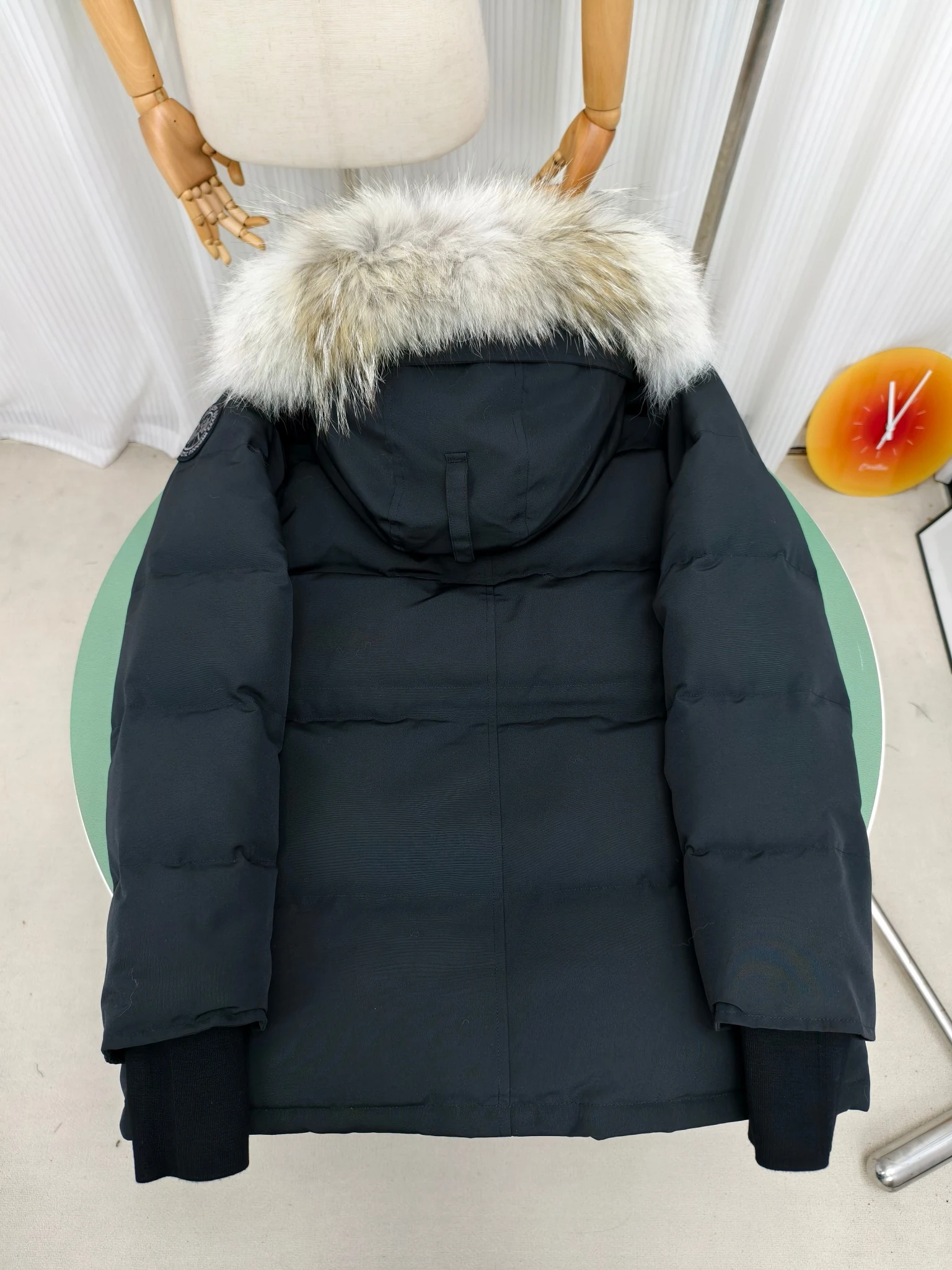 Canada Goose Zip Puffer Jacket - Style 164 - Canada Goose puffer jacket real photo 11