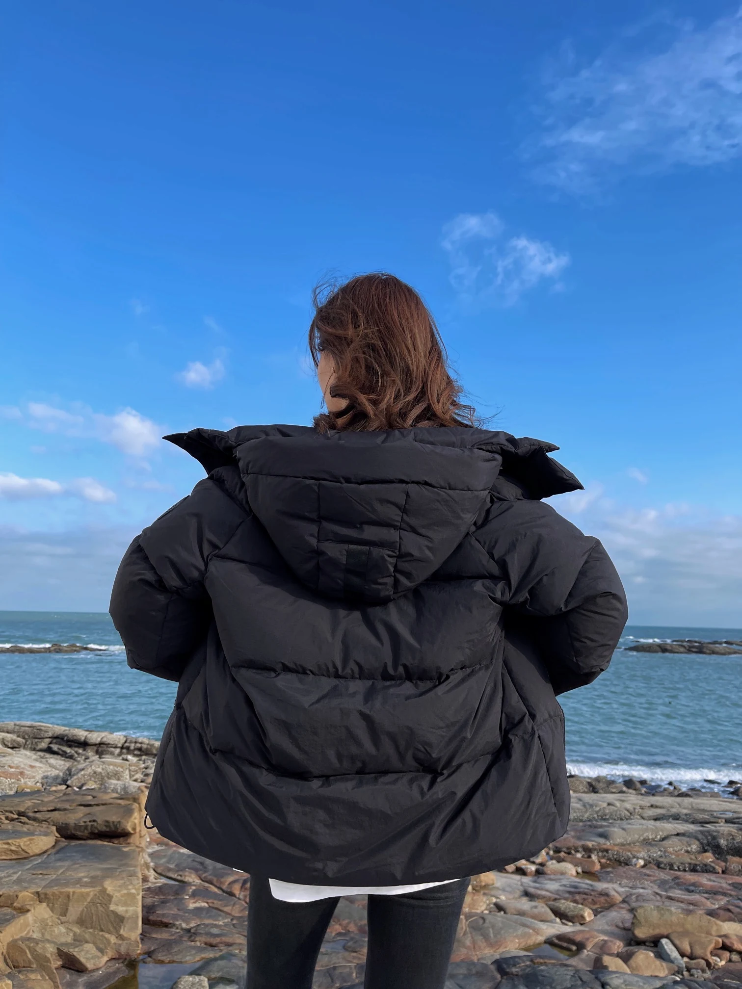 Canada Goose Zip Puffer Jacket - Style 166 - Canada Goose puffer jacket real photo 4