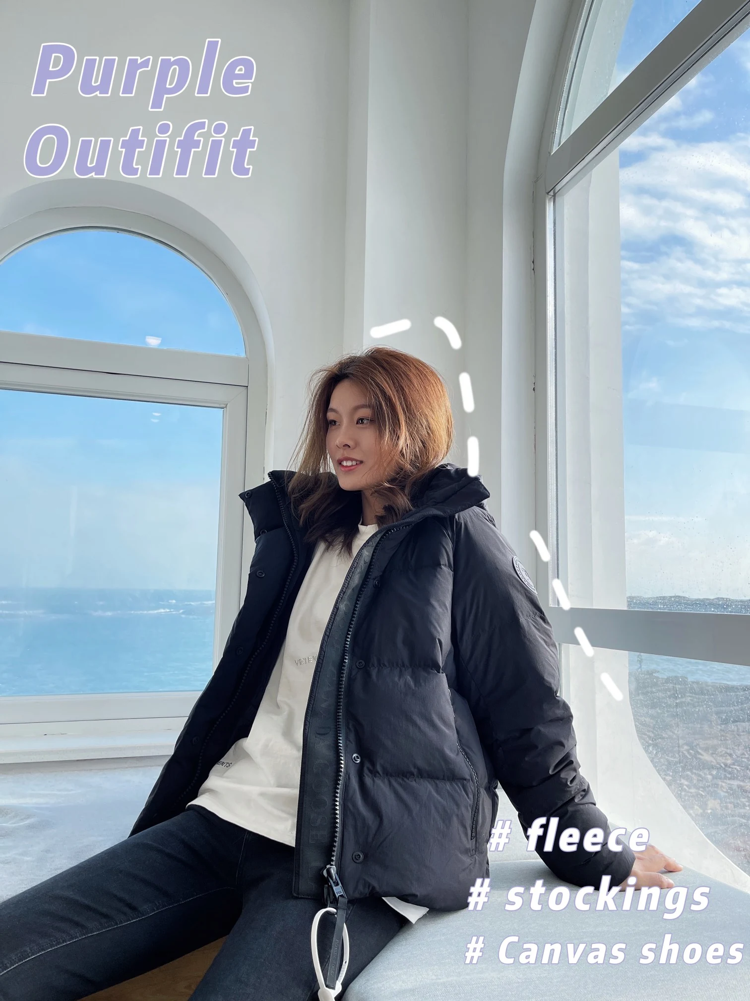 Canada Goose Zip Puffer Jacket - Style 166 - Canada Goose puffer jacket real photo 9