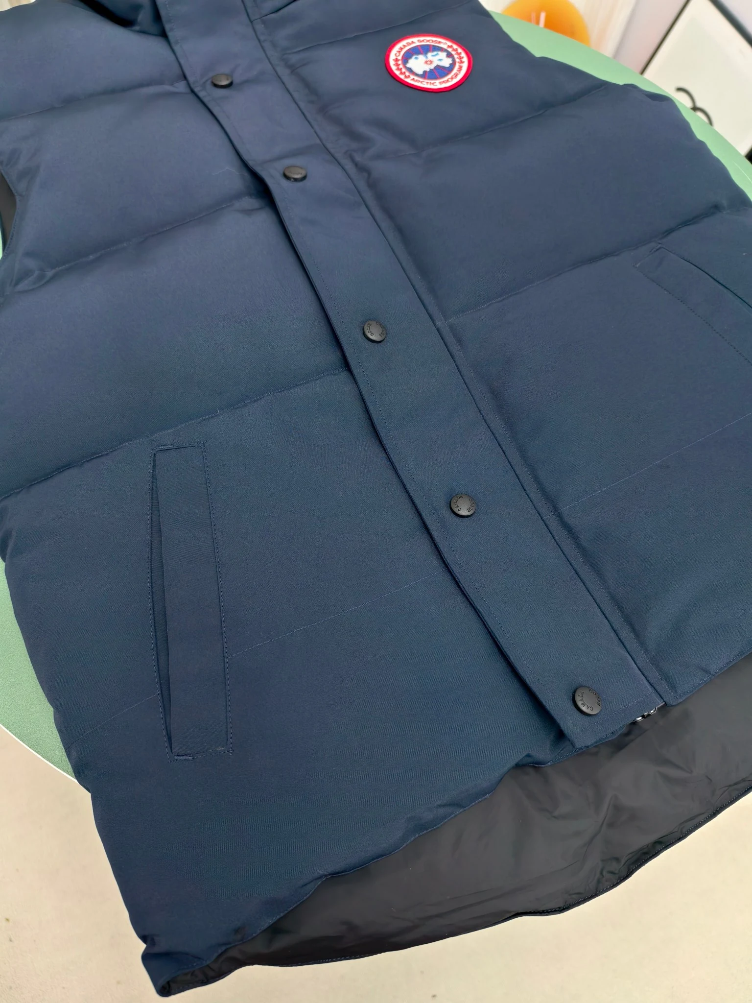 Canada Goose Zip Puffer Jacket - Style 167 - Canada Goose puffer jacket real photo 3