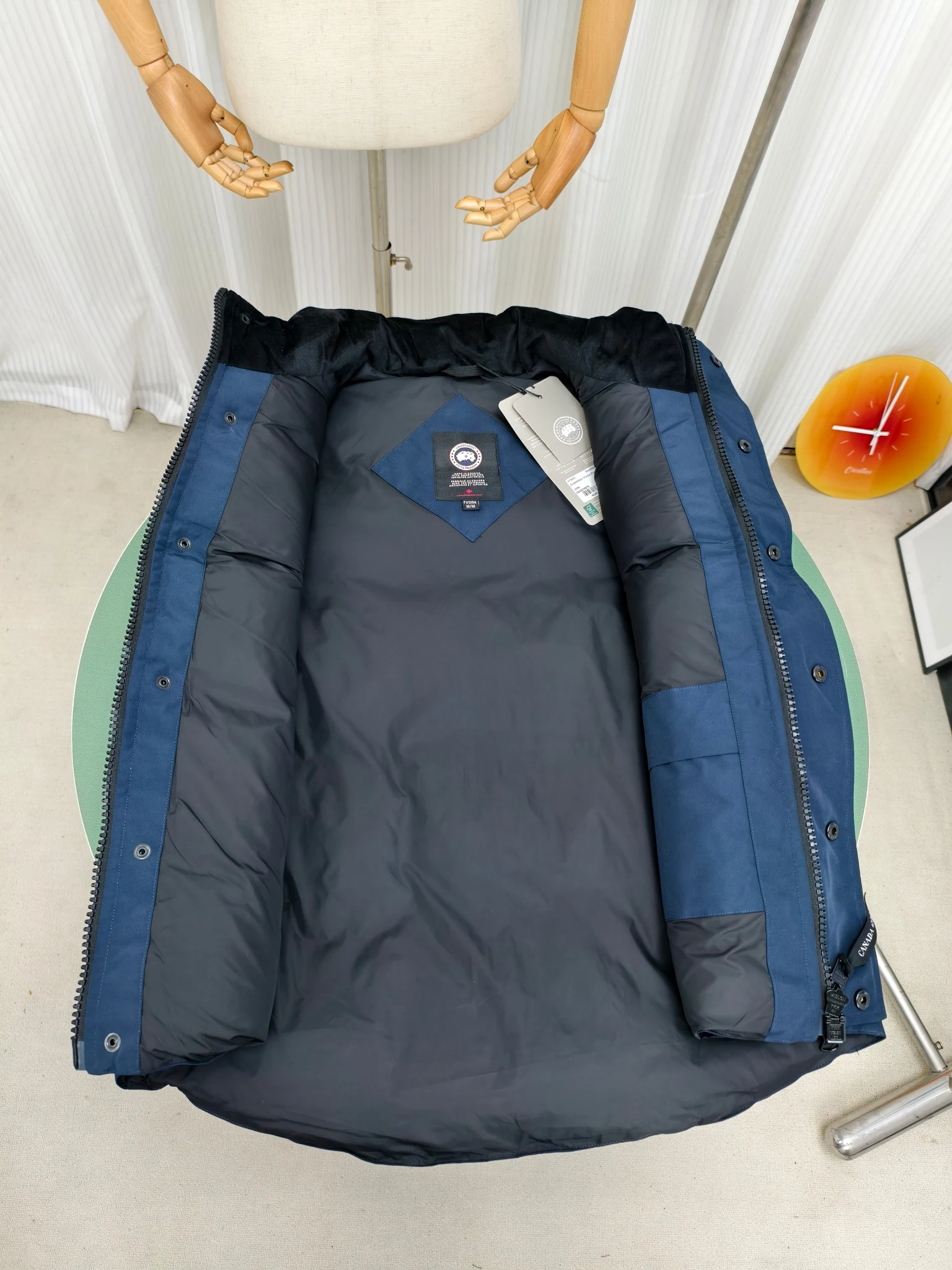 Canada Goose Zip Puffer Jacket - Style 167 - Canada Goose puffer jacket real photo 8