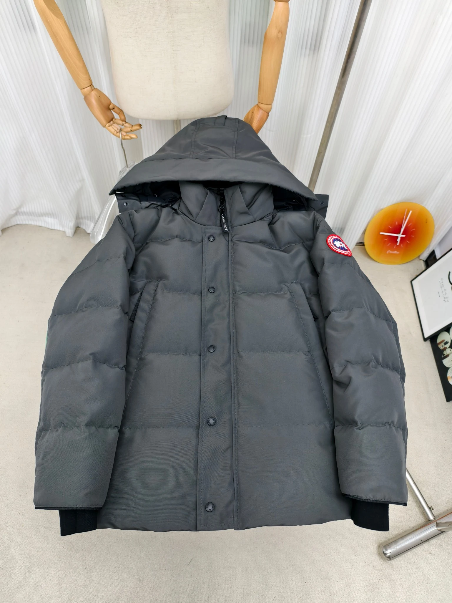Canada Goose Zip Puffer Jacket - Style 180 - Canada Goose puffer jacket real photo 1