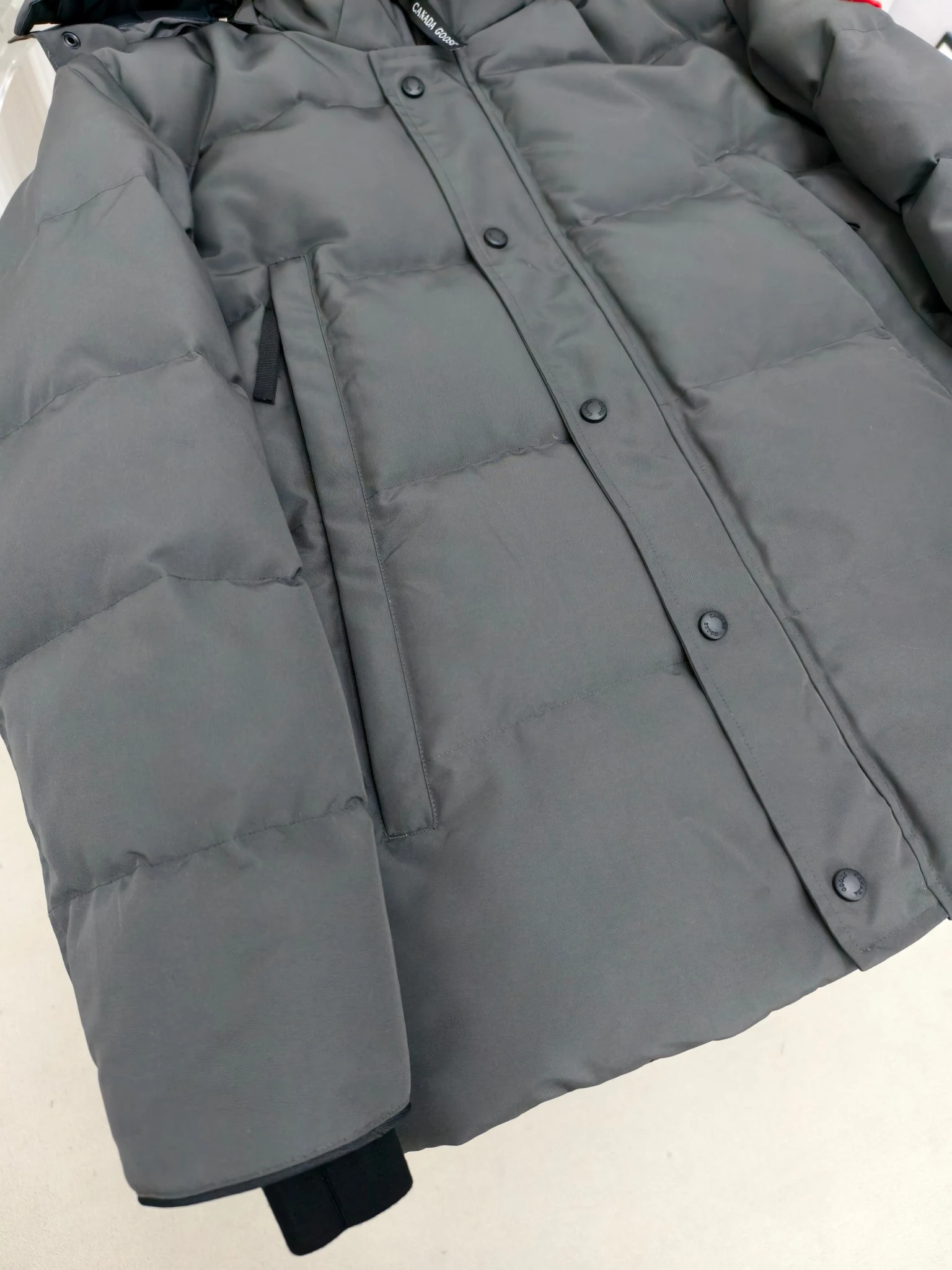 Canada Goose Zip Puffer Jacket - Style 180 - Canada Goose puffer jacket real photo 3
