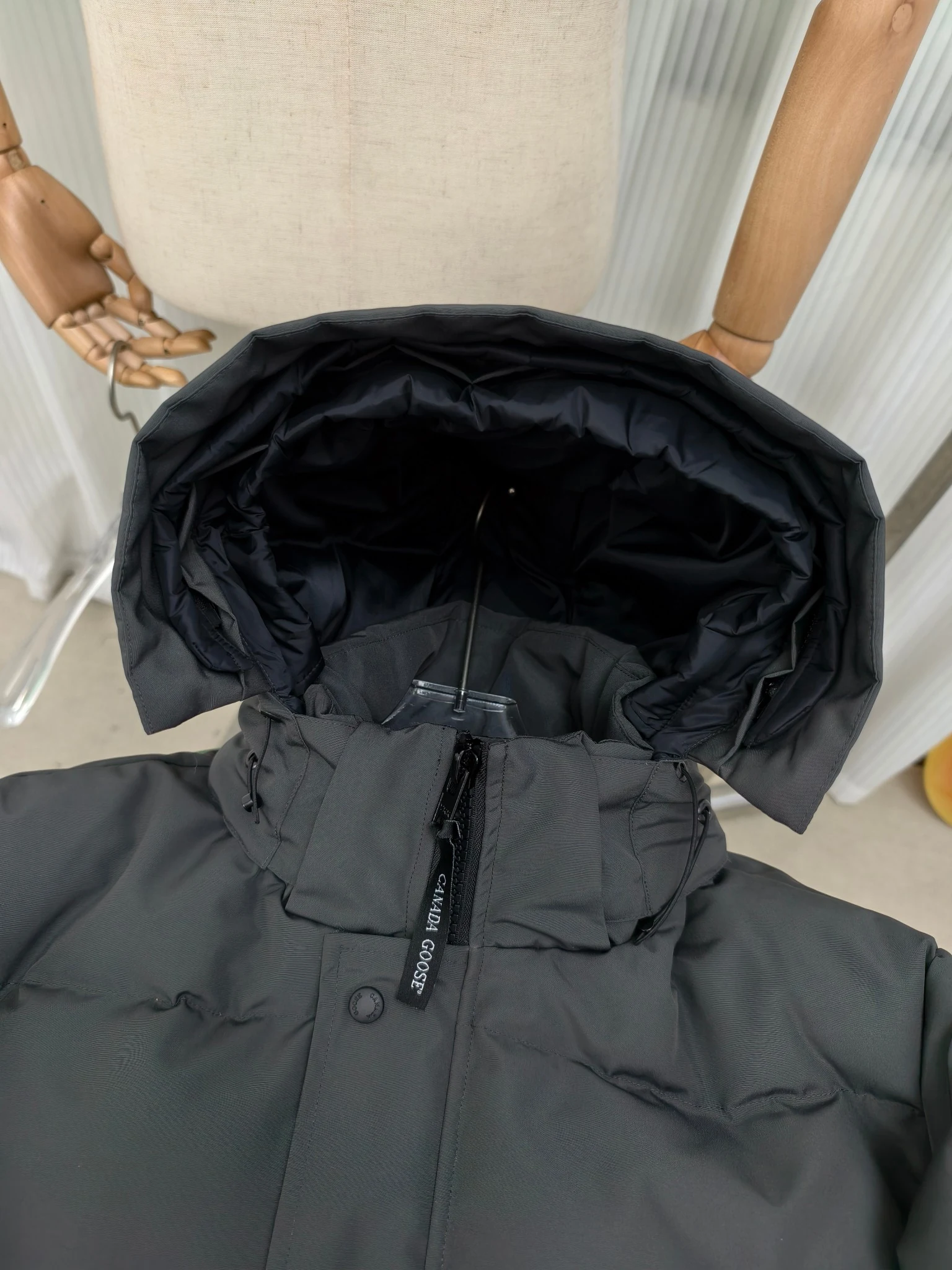 Canada Goose Zip Puffer Jacket - Style 180 - Canada Goose puffer jacket real photo 6