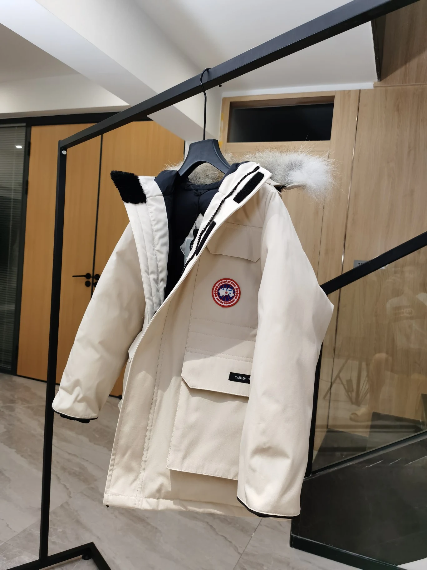 Canada Goose Zip Puffer Jacket - Style 181 - Canada Goose puffer jacket real photo 6