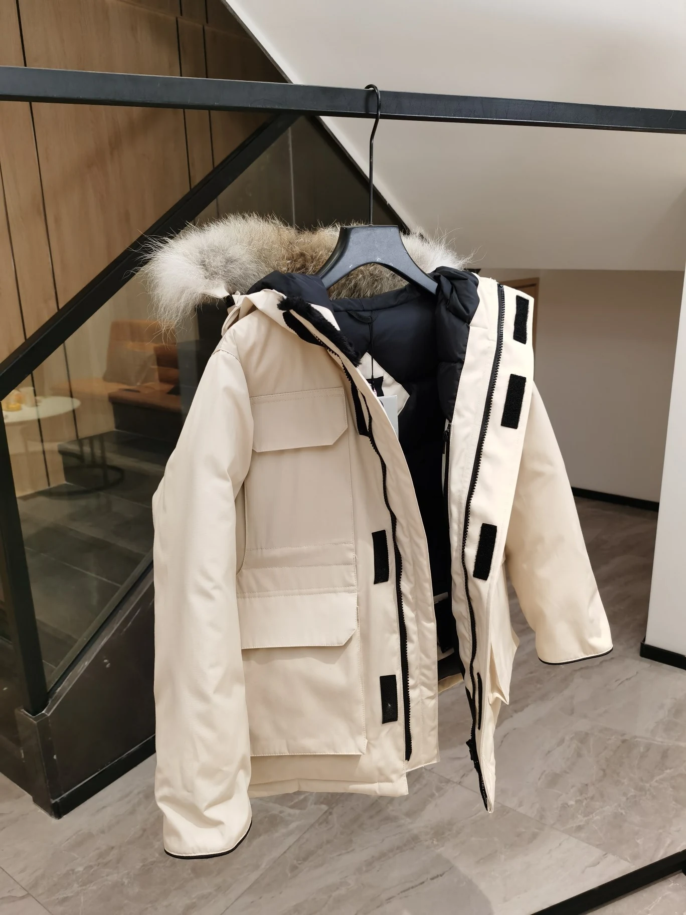 Canada Goose Zip Puffer Jacket - Style 181 - Canada Goose puffer jacket real photo 7