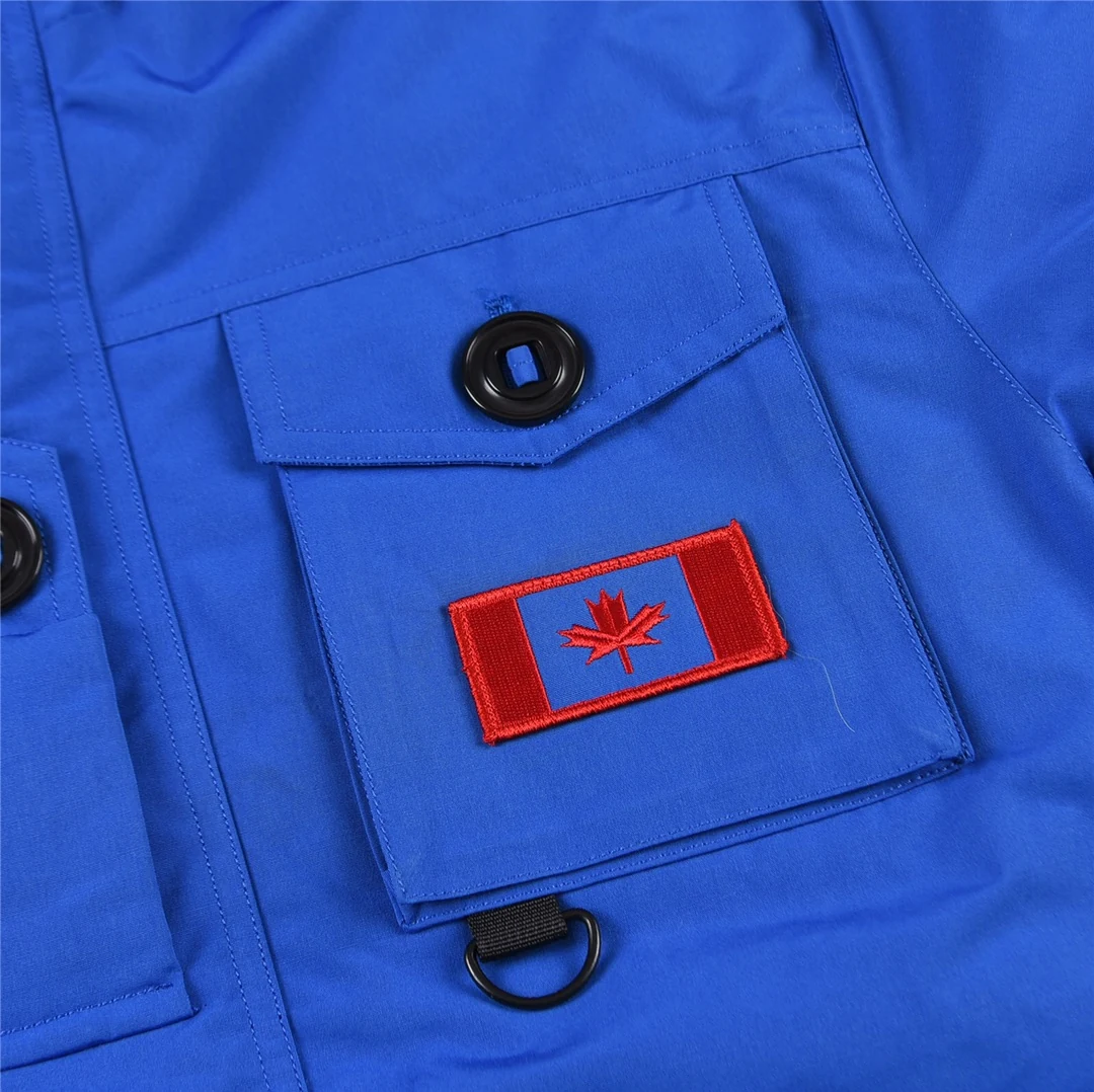 Canada Goose Zip Puffer Jacket - Style 182 - Canada Goose puffer jacket real photo 4