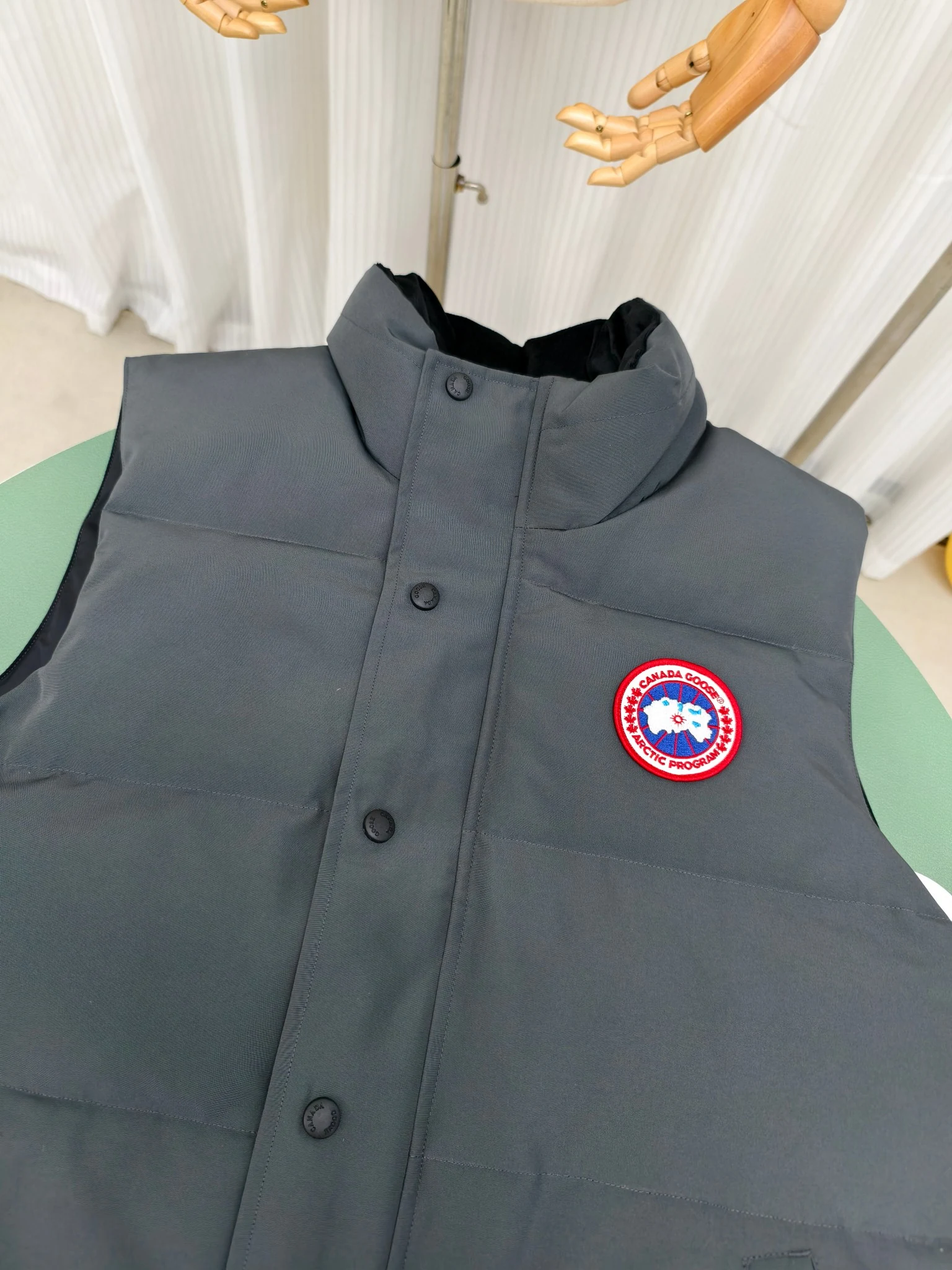 Canada Goose Zip Puffer Jacket - Style 184 - Canada Goose puffer jacket real photo 2