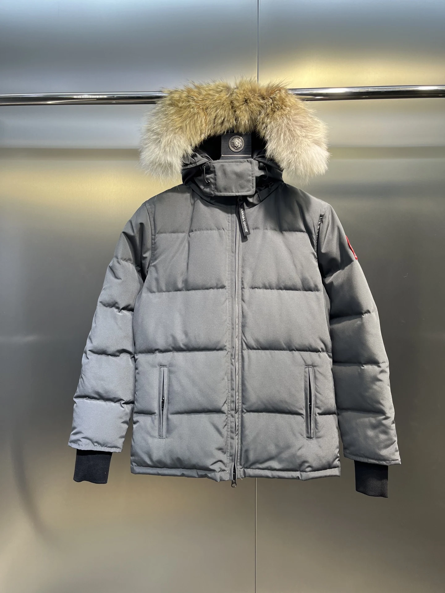 Canada Goose Zip Puffer Jacket - Style 185 - Canada Goose puffer jacket real photo 1