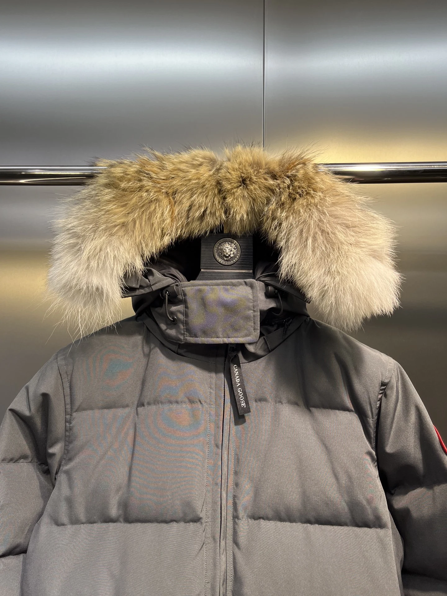 Canada Goose Zip Puffer Jacket - Style 185 - Canada Goose puffer jacket real photo 4