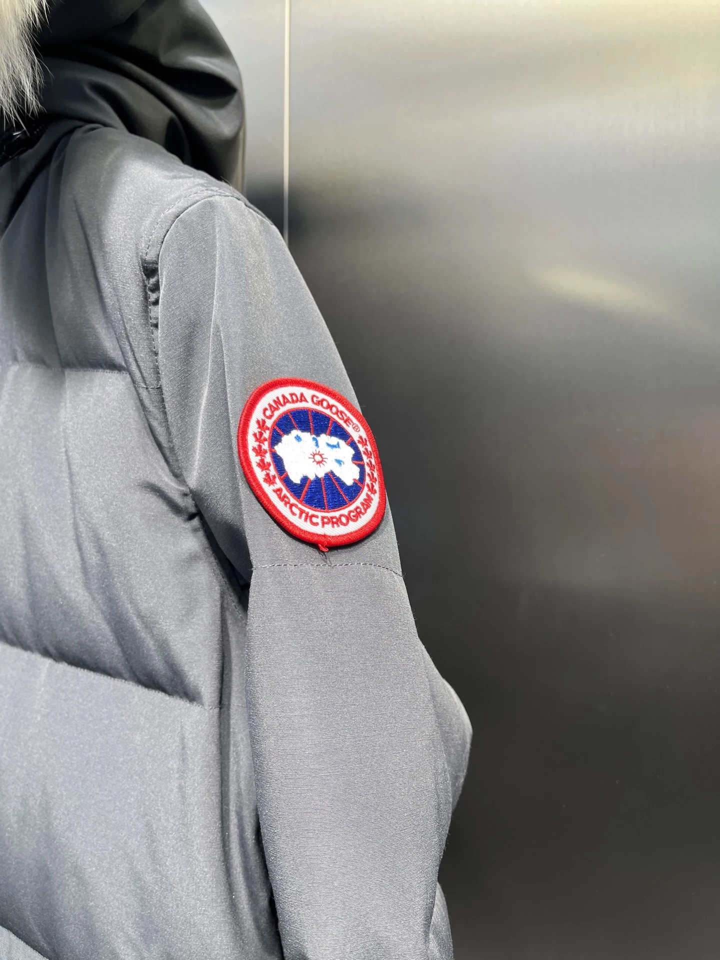 Canada Goose Zip Puffer Jacket - Style 185 - Canada Goose puffer jacket real photo 5