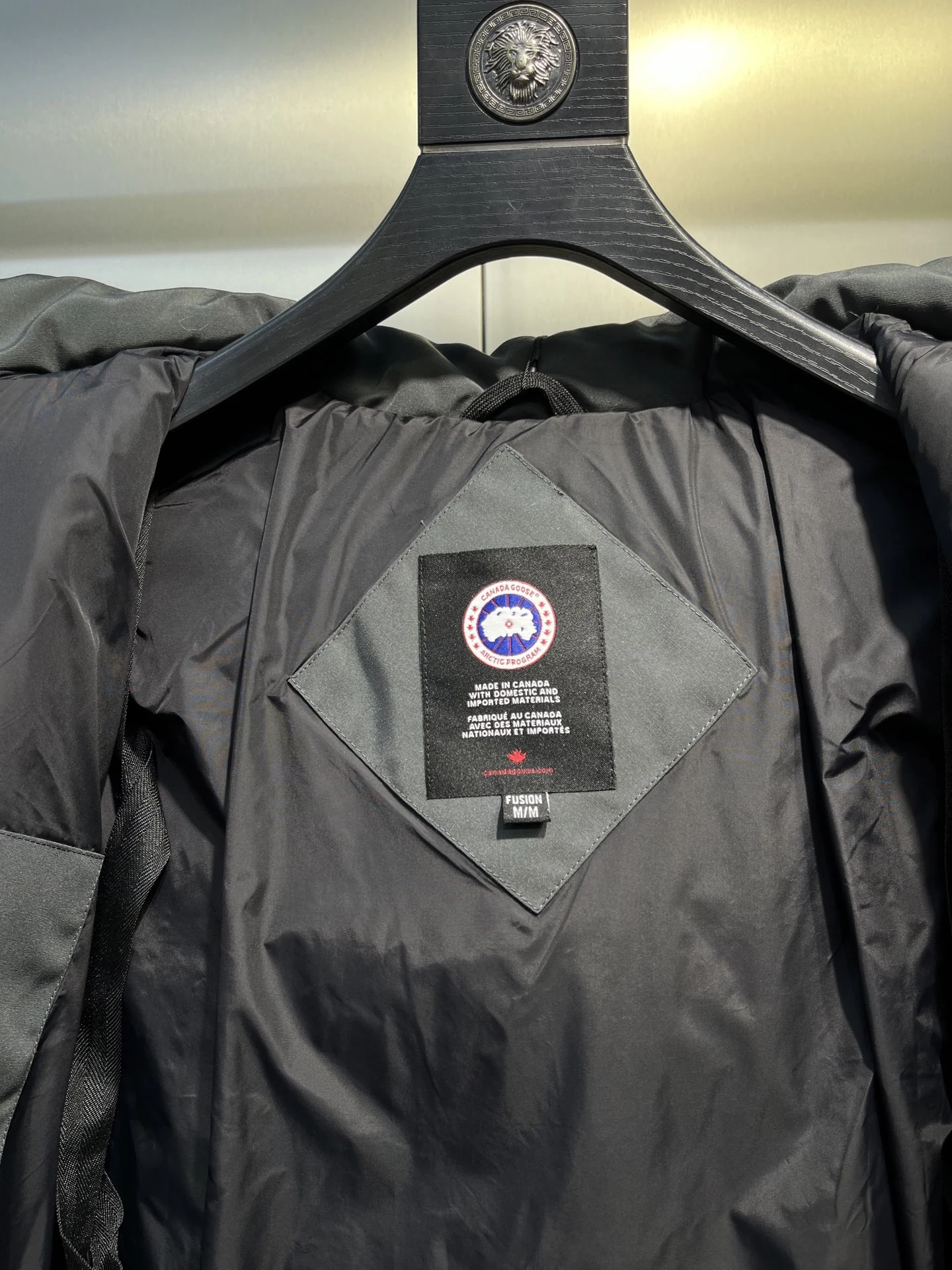 Canada Goose Zip Puffer Jacket - Style 185 - Canada Goose puffer jacket real photo 10