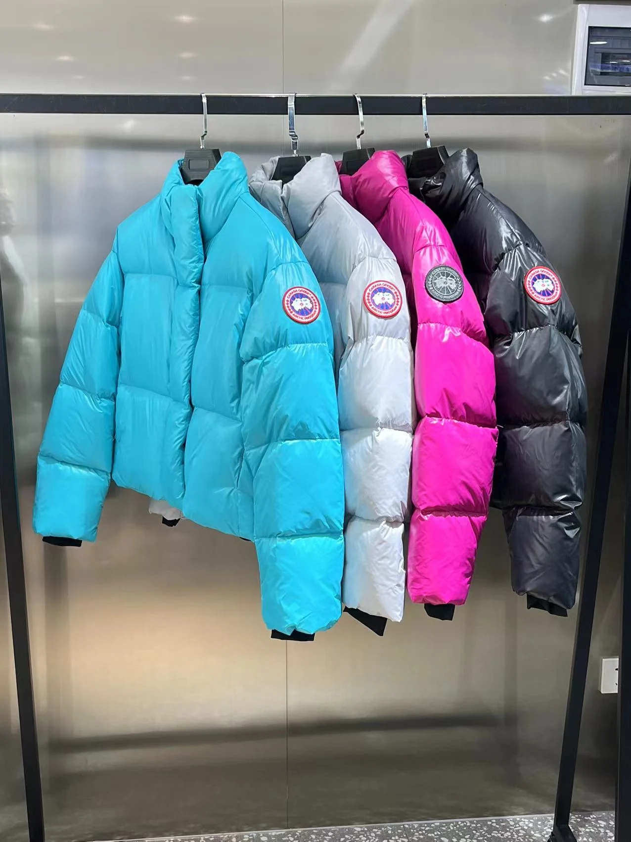 Canada Goose Zip Puffer Jacket - Style 188 - Canada Goose puffer jacket real photo 1