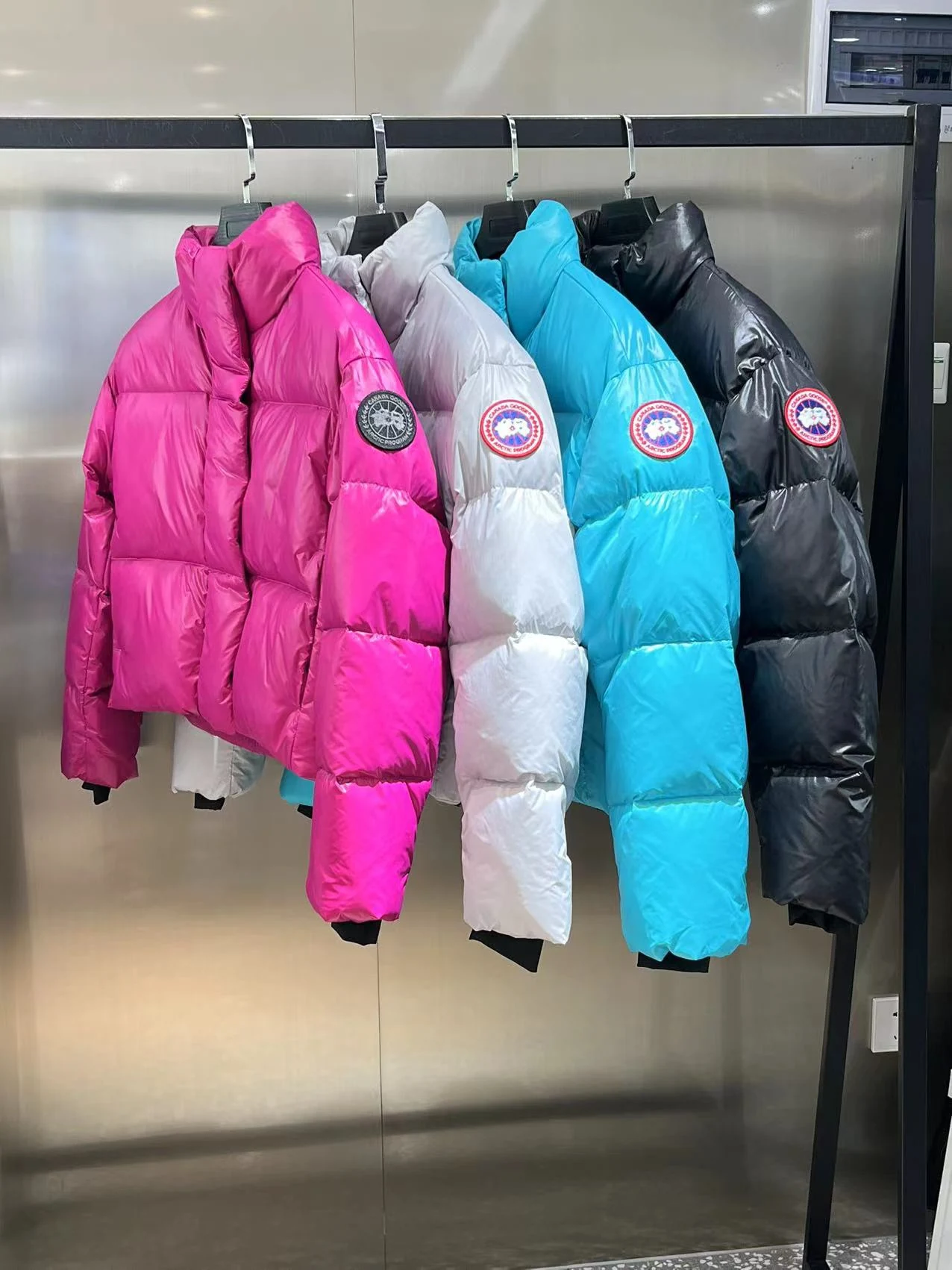 Canada Goose Zip Puffer Jacket - Style 188 - Canada Goose puffer jacket real photo 3