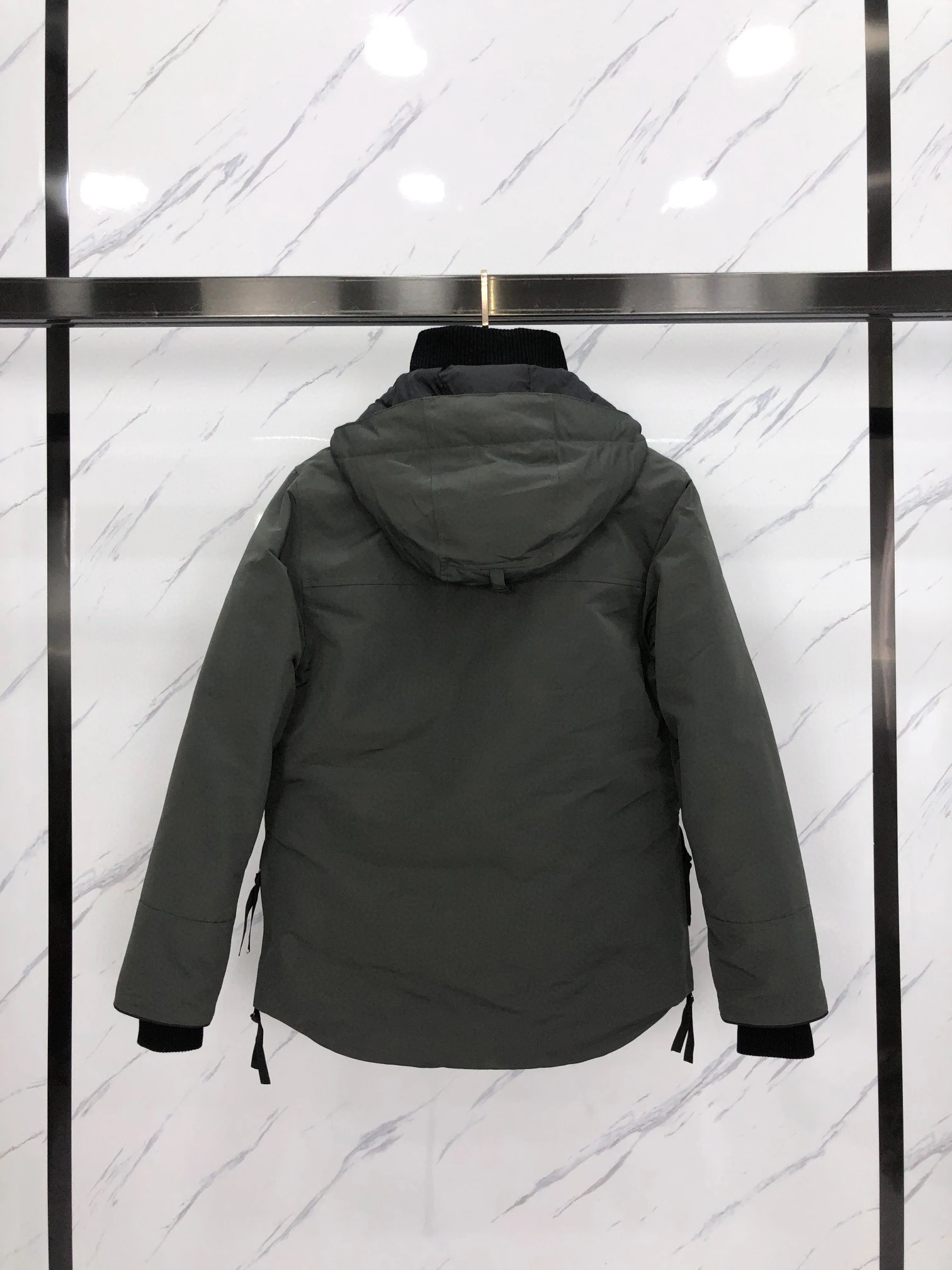 Canada Goose Zip Puffer Jacket - Style 192 - Canada Goose puffer jacket real photo 3
