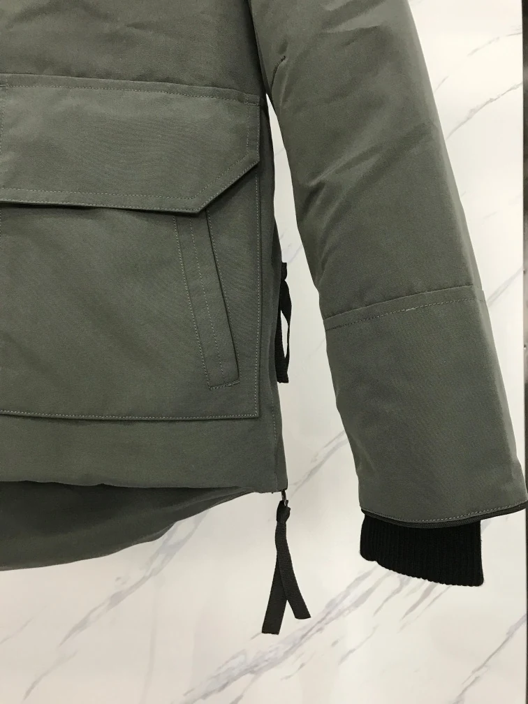 Canada Goose Zip Puffer Jacket - Style 192 - Canada Goose puffer jacket real photo 6