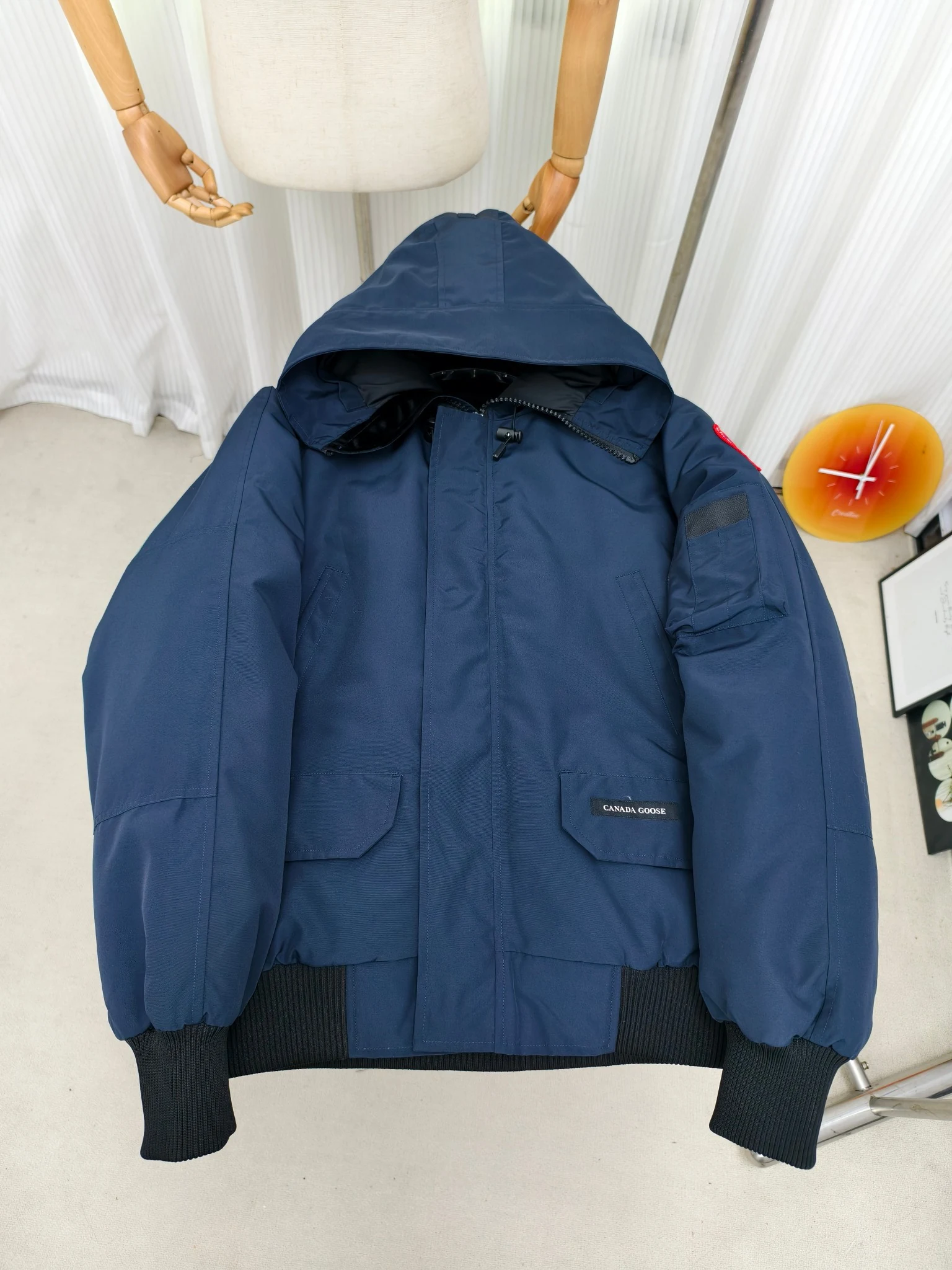 Canada Goose Zip Puffer Jacket - Style 193 - Canada Goose puffer jacket real photo 1