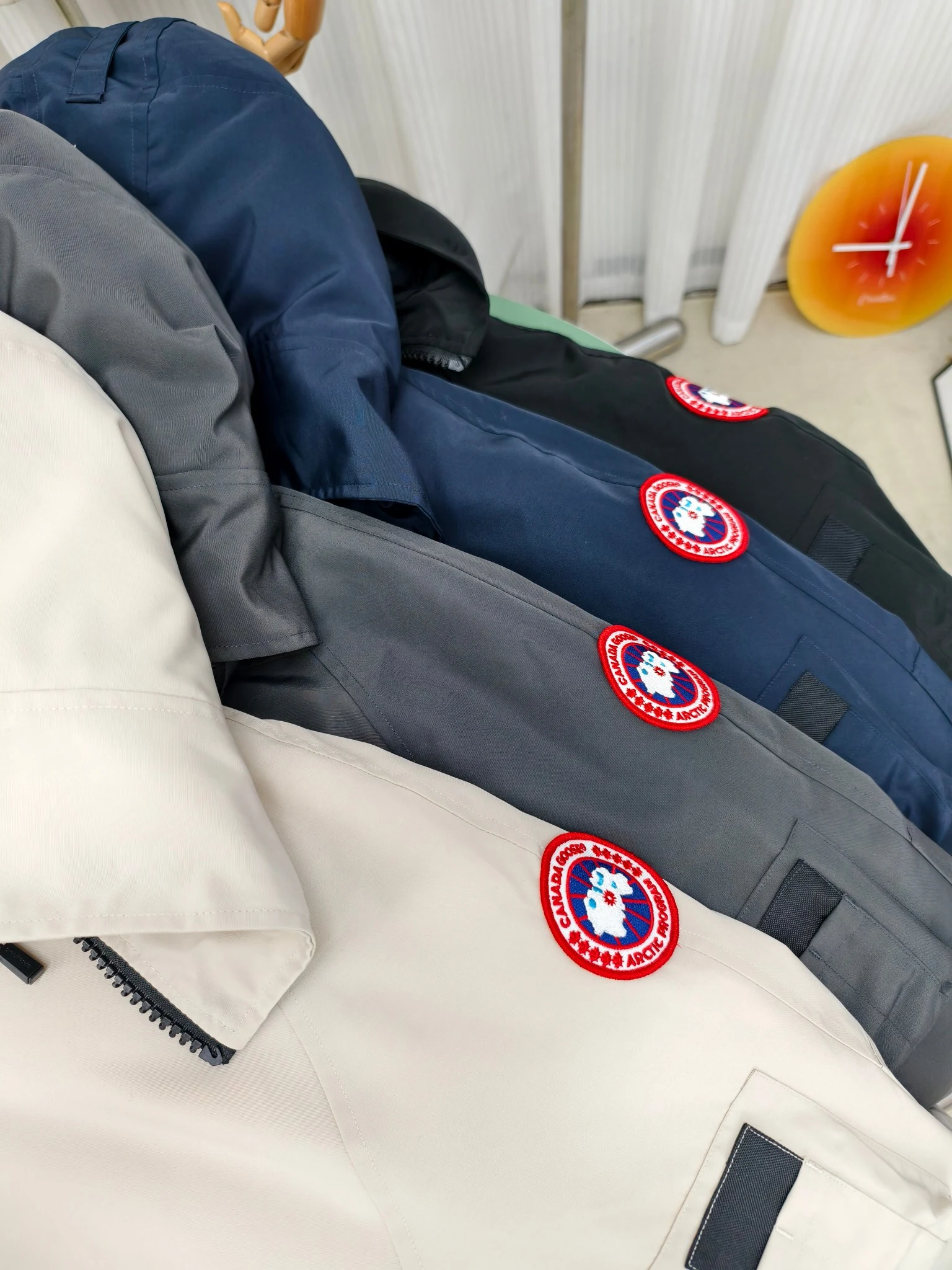 Canada Goose Zip Puffer Jacket - Style 193 - Canada Goose puffer jacket real photo 2