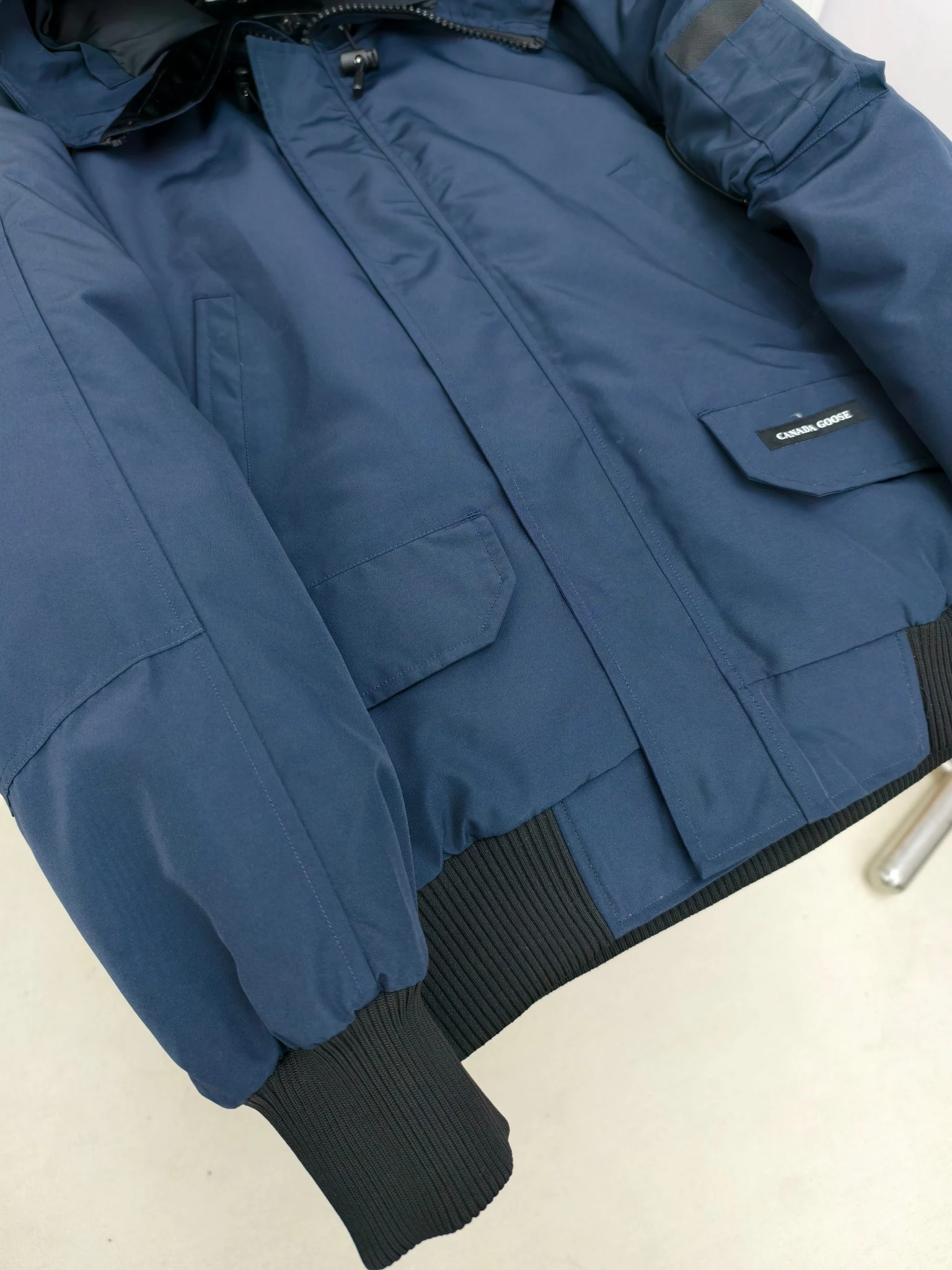 Canada Goose Zip Puffer Jacket - Style 193 - Canada Goose puffer jacket real photo 4