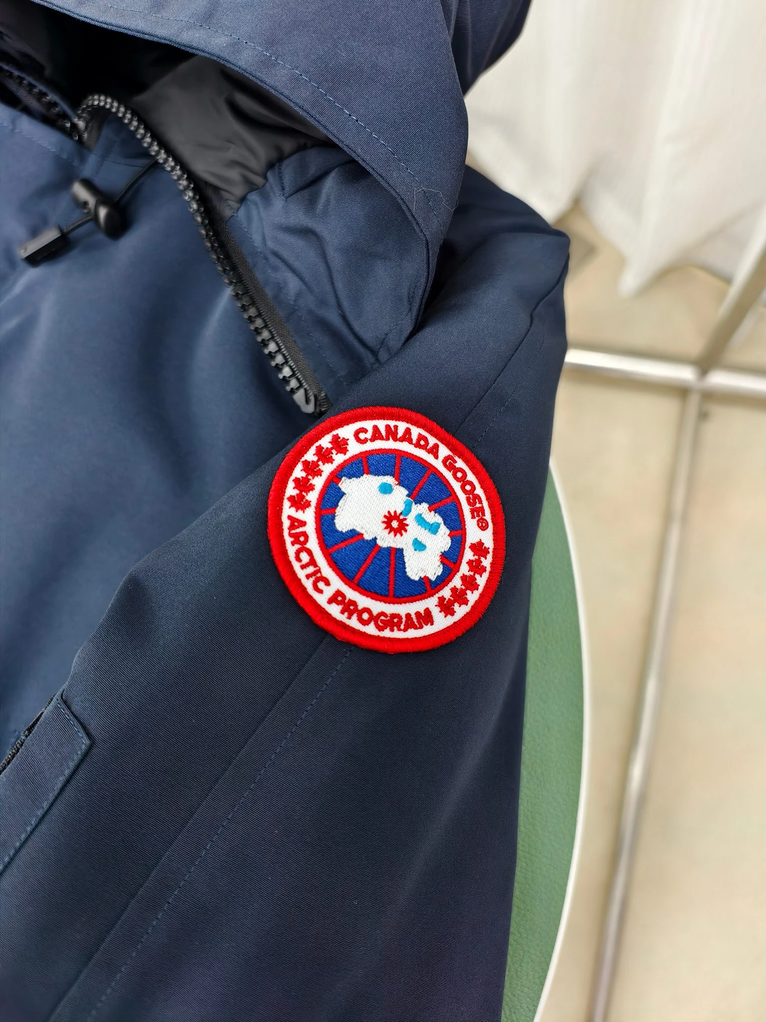 Canada Goose Zip Puffer Jacket - Style 193 - Canada Goose puffer jacket real photo 6