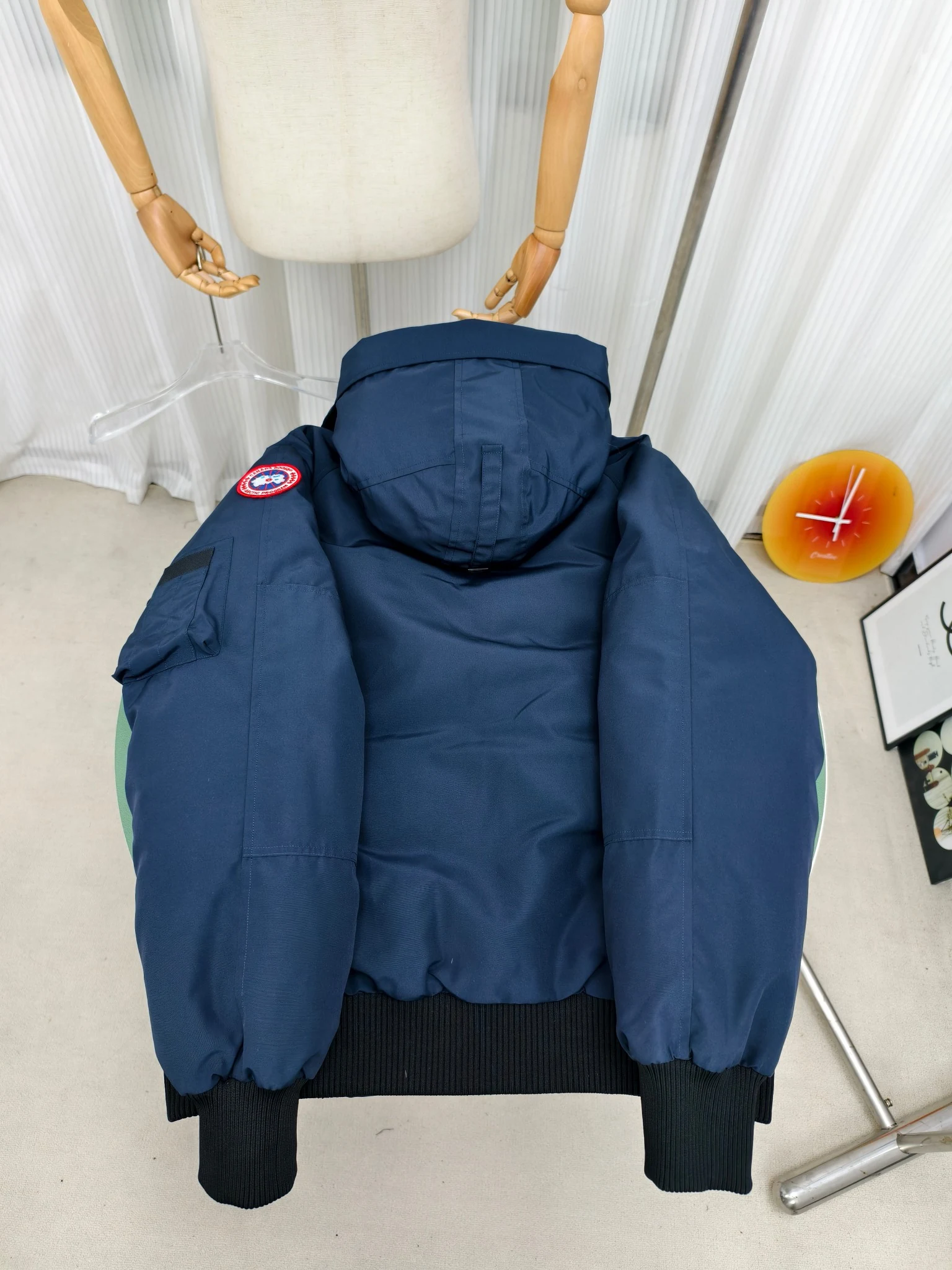 Canada Goose Zip Puffer Jacket - Style 193 - Canada Goose puffer jacket real photo 9
