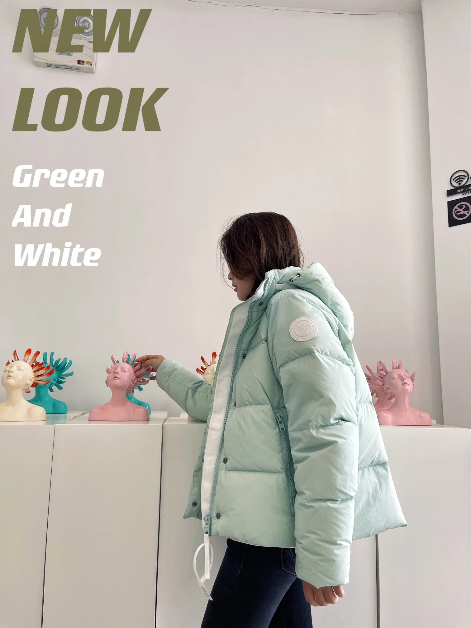Canada Goose Zip Puffer Jacket - Style 196 - Canada Goose puffer jacket real photo 6