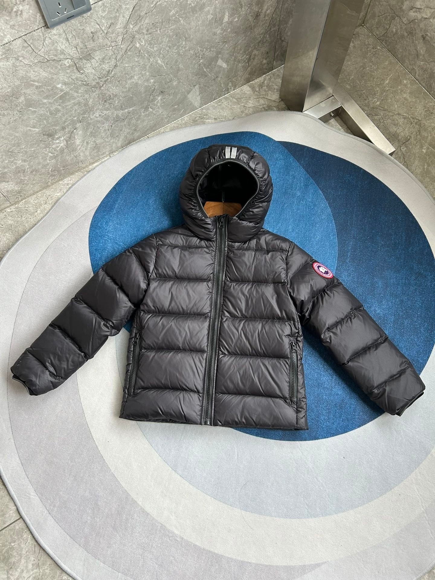 Canada Goose Zip Puffer Jacket - Style 197 - Canada Goose puffer jacket real photo 3