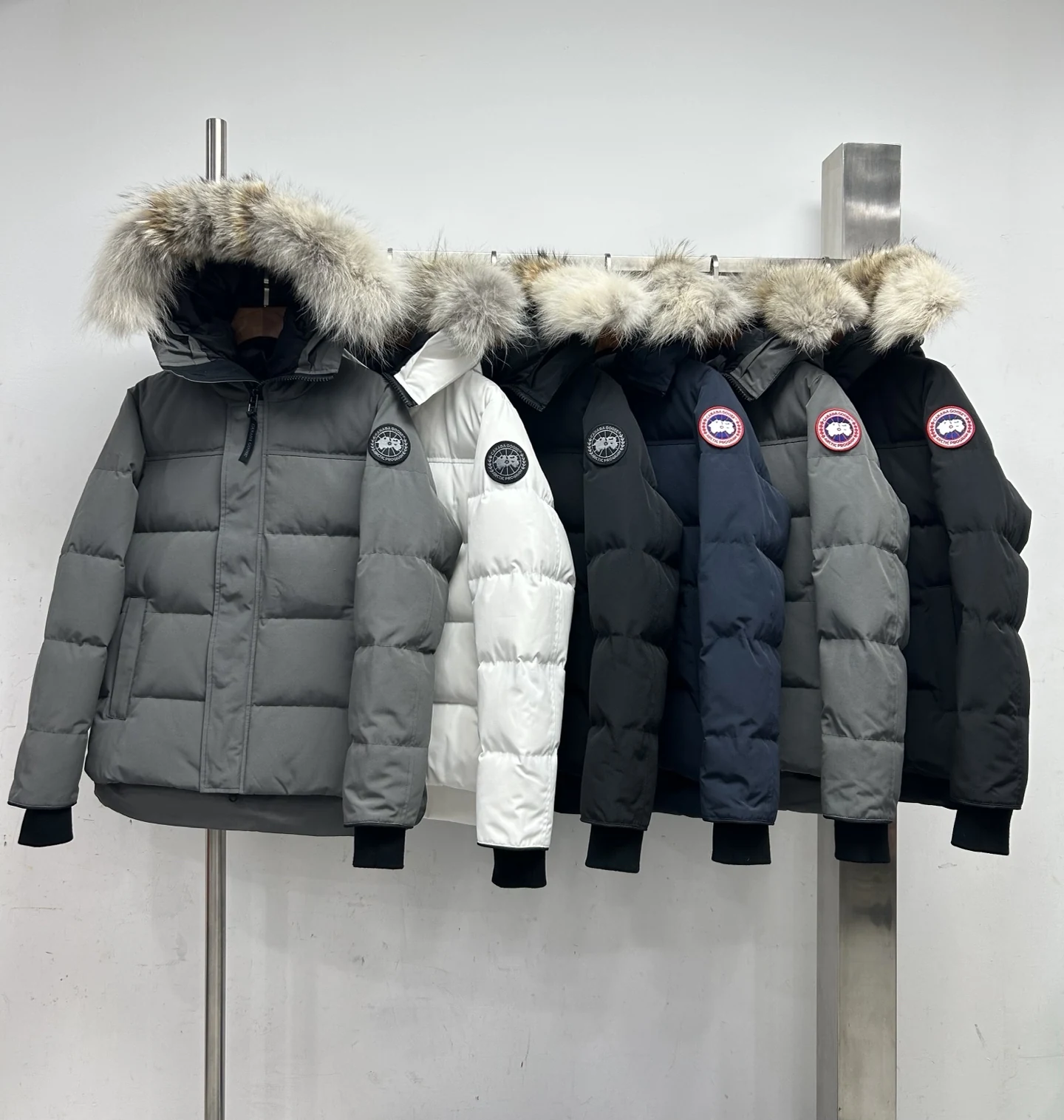 Canada Goose Zip Puffer Jacket - Style 199 - Canada Goose puffer jacket real photo 1