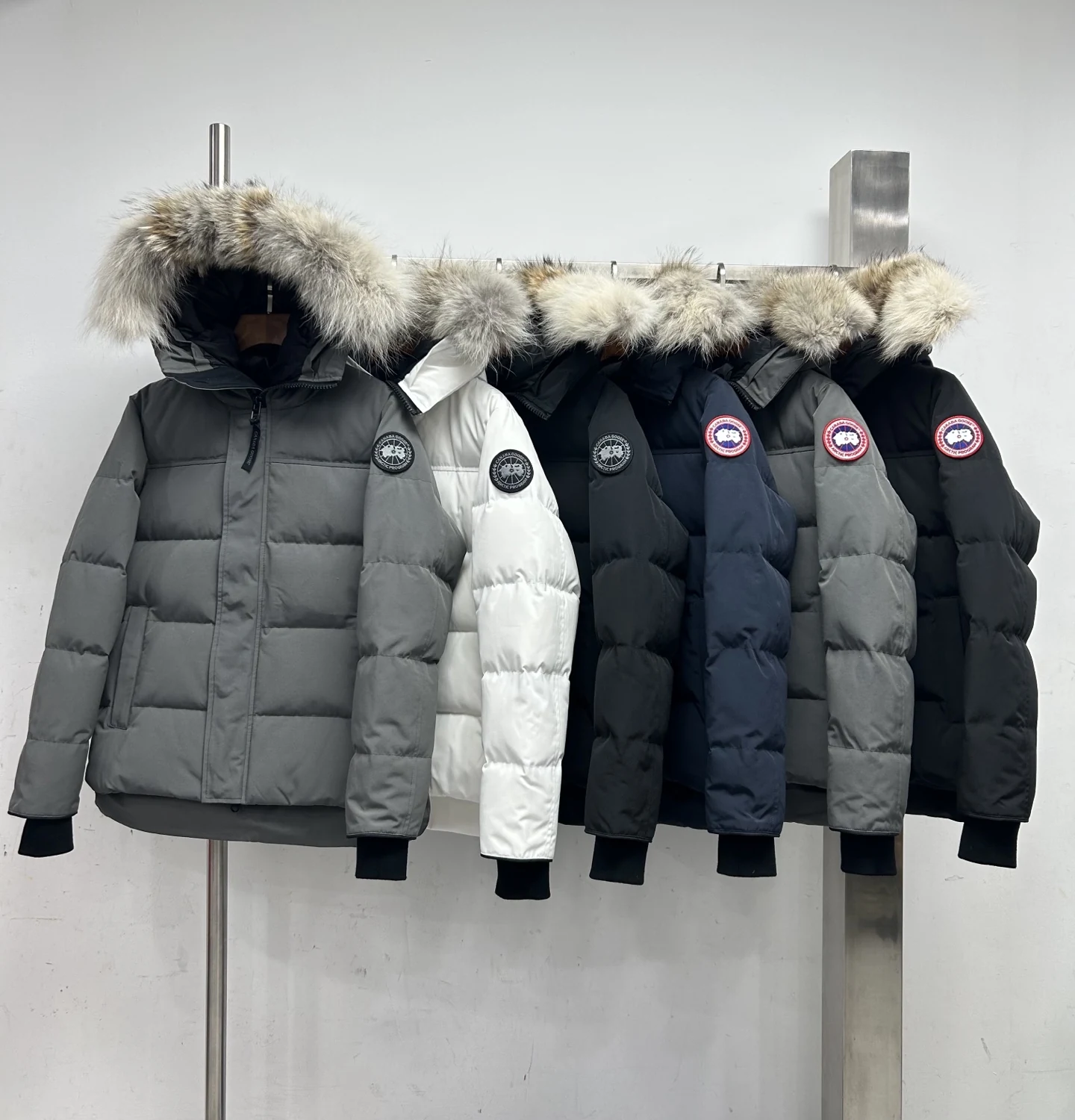 Canada Goose Zip Puffer Jacket - Style 199 - Canada Goose puffer jacket real photo 2