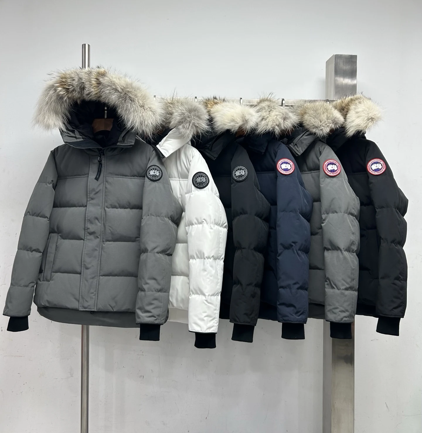 Canada Goose Zip Puffer Jacket - Style 199 - Canada Goose puffer jacket real photo 3