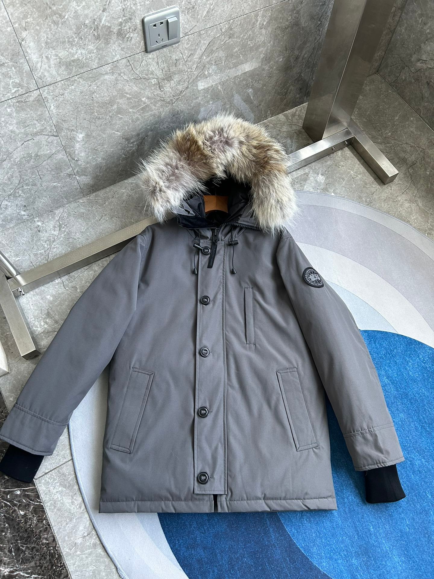 Canada Goose Zip Puffer Jacket - Style 200 - Canada Goose puffer jacket real photo 3