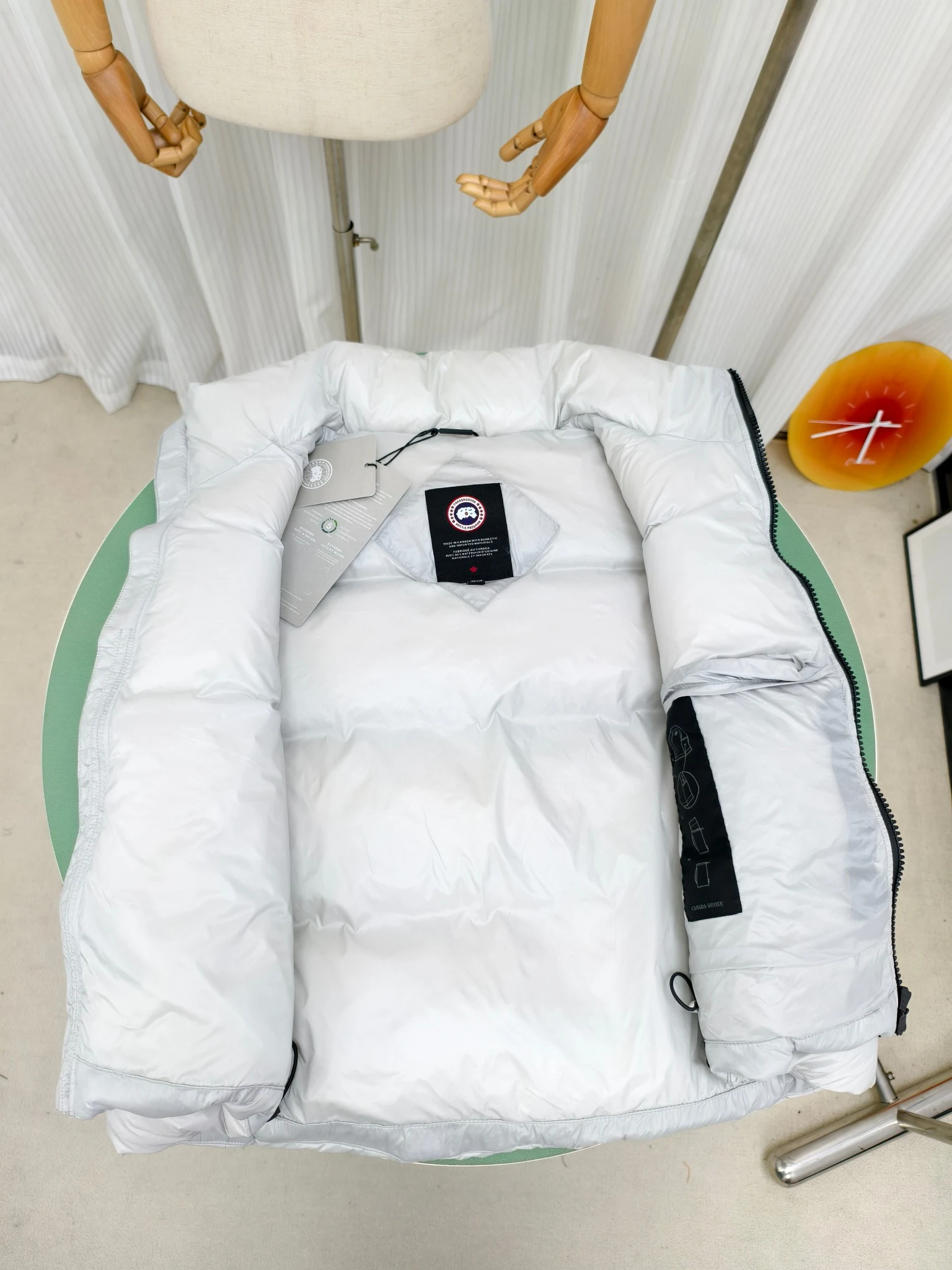 Canada Goose Zip Puffer Jacket - Style 201 - Canada Goose puffer jacket real photo 9