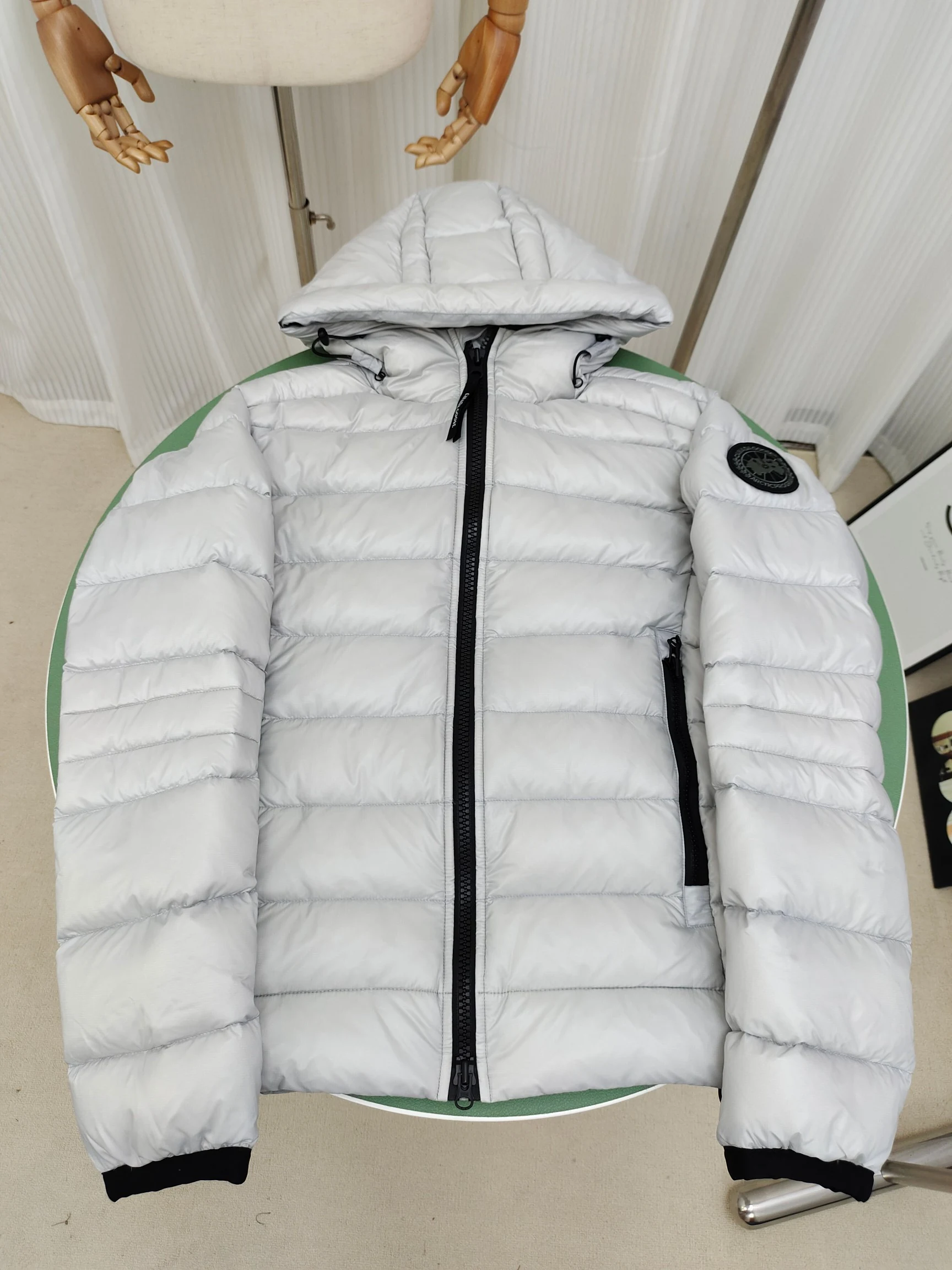 Canada Goose Zip Puffer Jacket - Style 202 - Canada Goose puffer jacket real photo 1