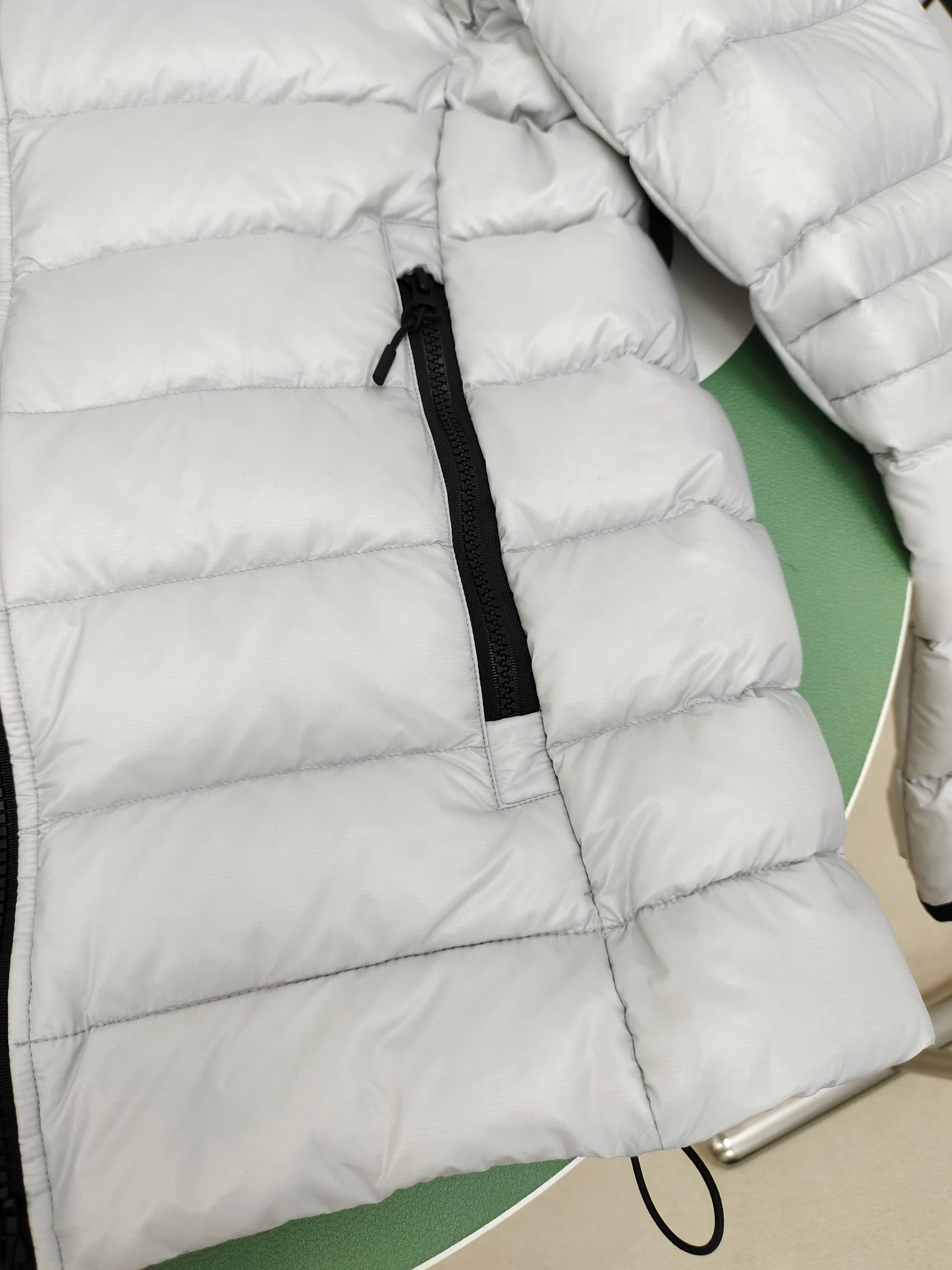 Canada Goose Zip Puffer Jacket - Style 202 - Canada Goose puffer jacket real photo 5