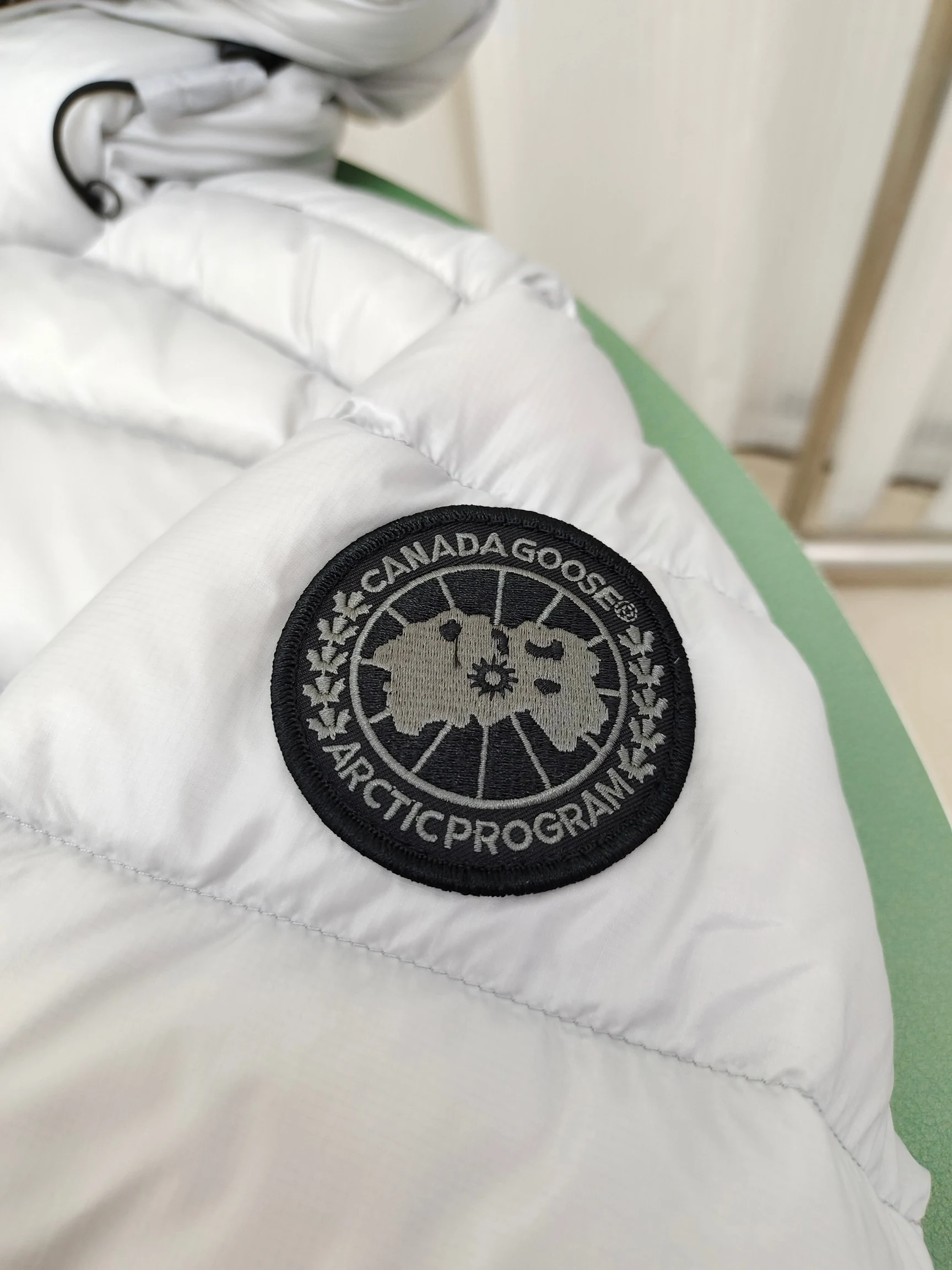 Canada Goose Zip Puffer Jacket - Style 202 - Canada Goose puffer jacket real photo 6