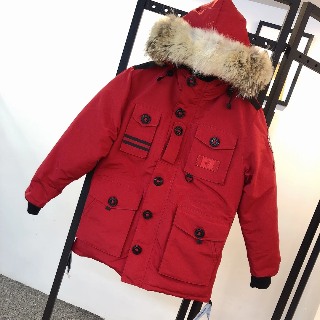 Canada Goose Zip Puffer Jacket - Style 203 - Canada Goose puffer jacket real photo 1