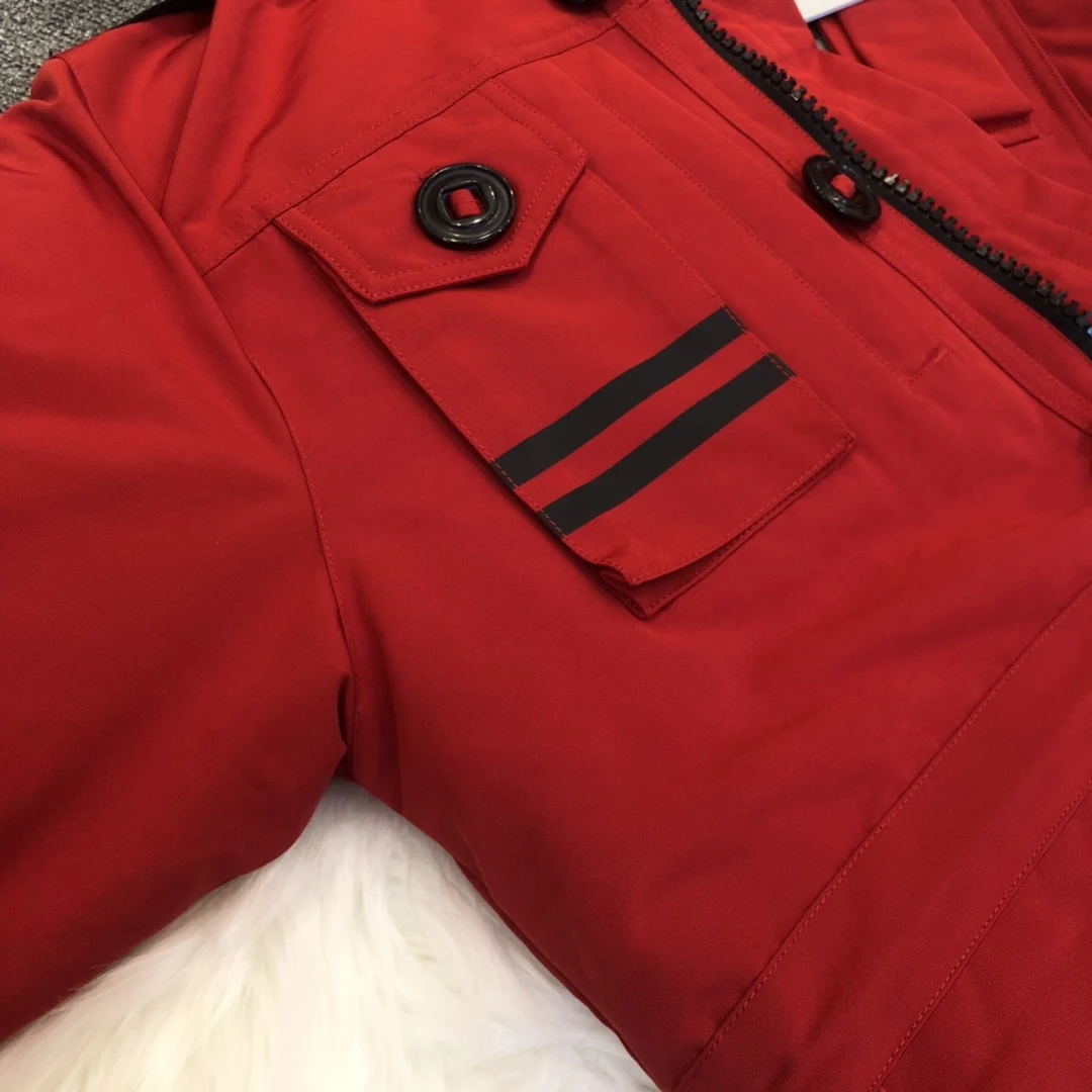 Canada Goose Zip Puffer Jacket - Style 203 - Canada Goose puffer jacket real photo 4