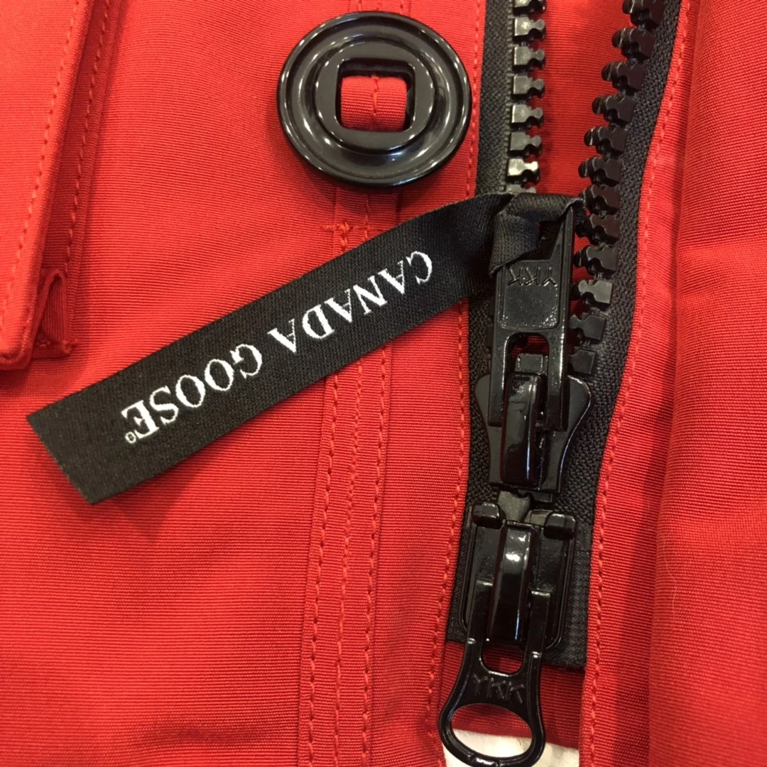 Canada Goose Zip Puffer Jacket - Style 203 - Canada Goose puffer jacket real photo 7