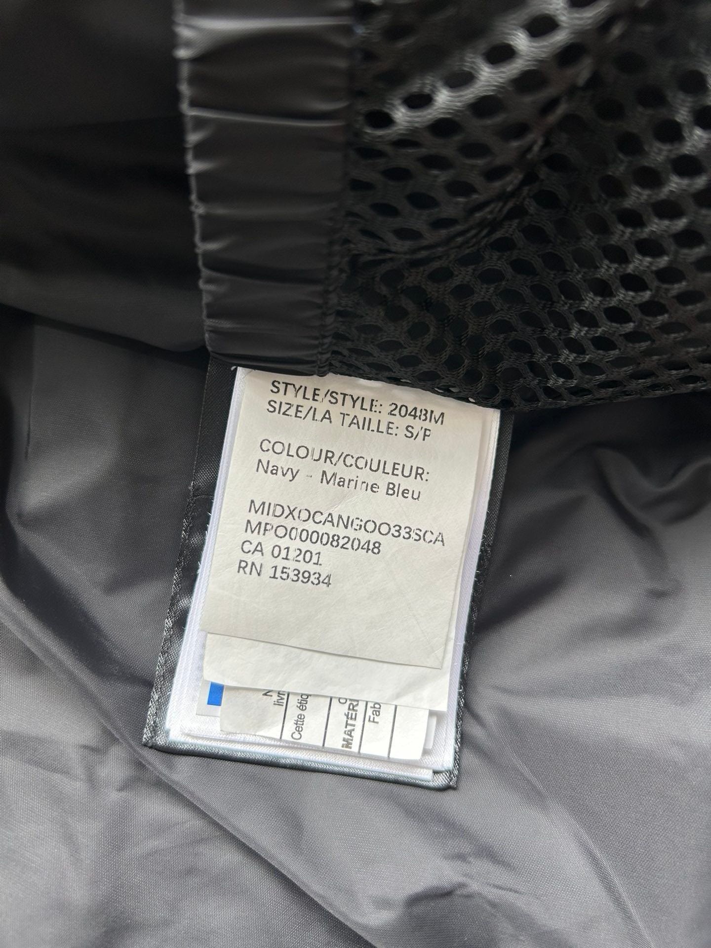 Canada Goose Zip Puffer Jacket - Style 207 - Canada Goose puffer jacket real photo 8