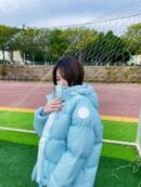 Canada Goose Zip Puffer Jacket - Style 208 - Canada Goose puffer jacket real photo 1