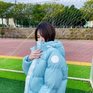 Canada Goose Zip Puffer Jacket - Style 208 - Canada Goose puffer jacket real photo 1