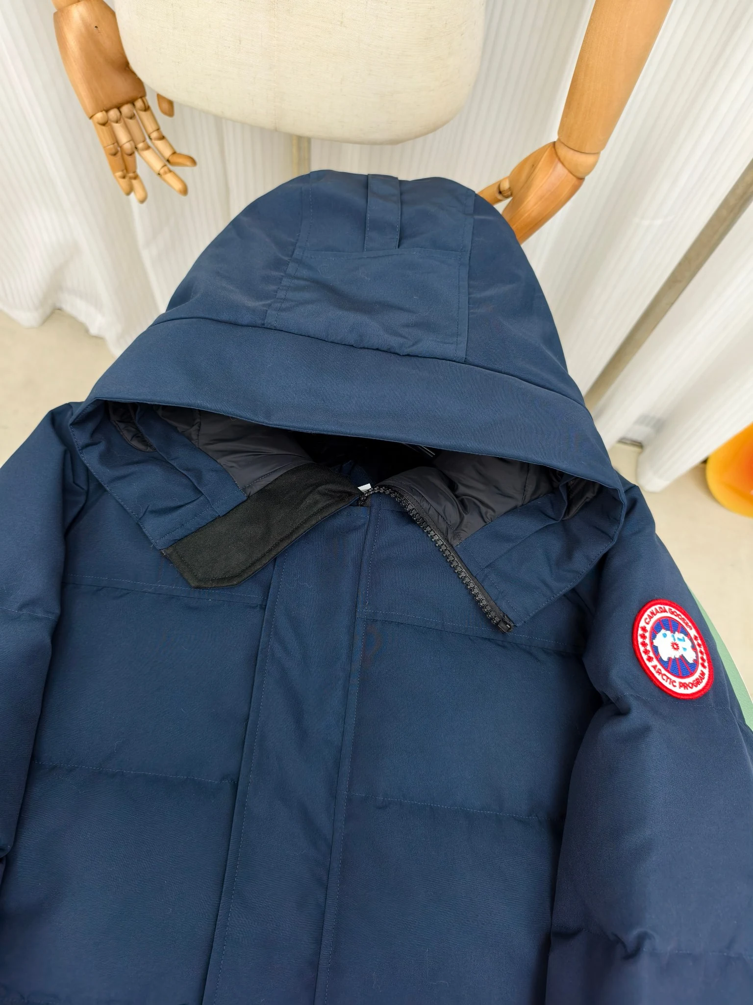 Canada Goose Zip Puffer Jacket - Style 212 - Canada Goose puffer jacket real photo 2